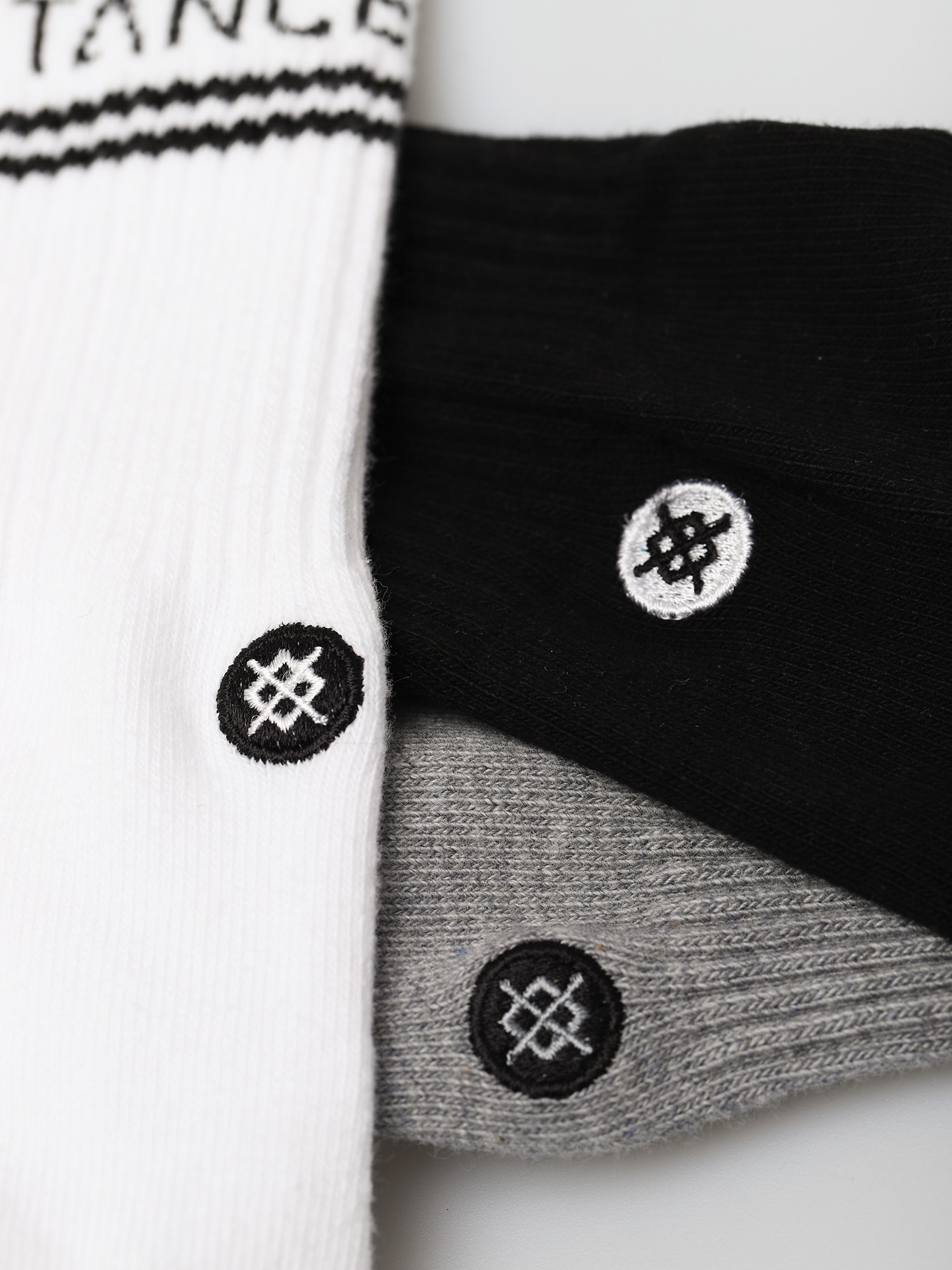 Stance Basic 3 Pack Crew Zokni (multi)