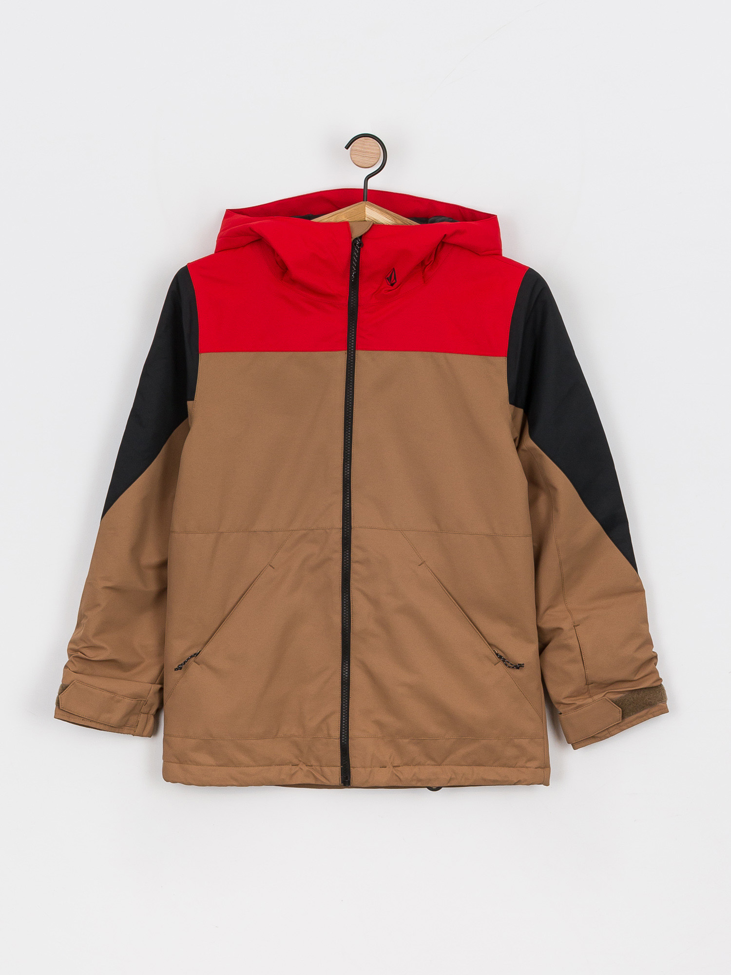 Volcom Vernon Ins JR Snowboard dzseki (red)