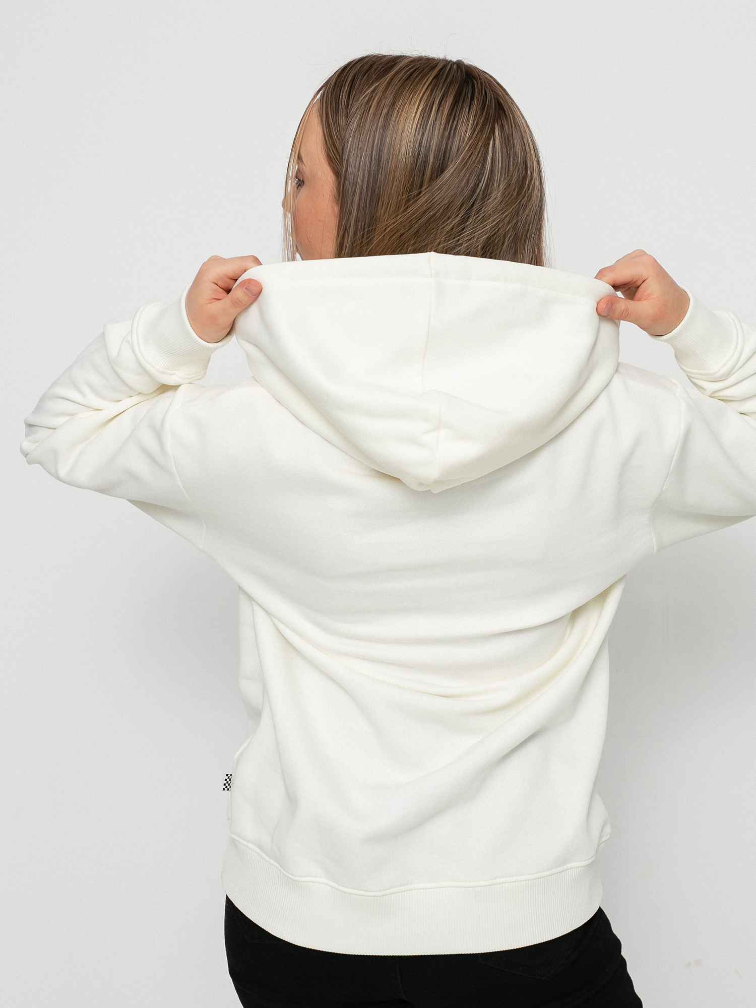 Vans Checkerboard Day HD Kapucnis pulóver Wmn (marshmallow)