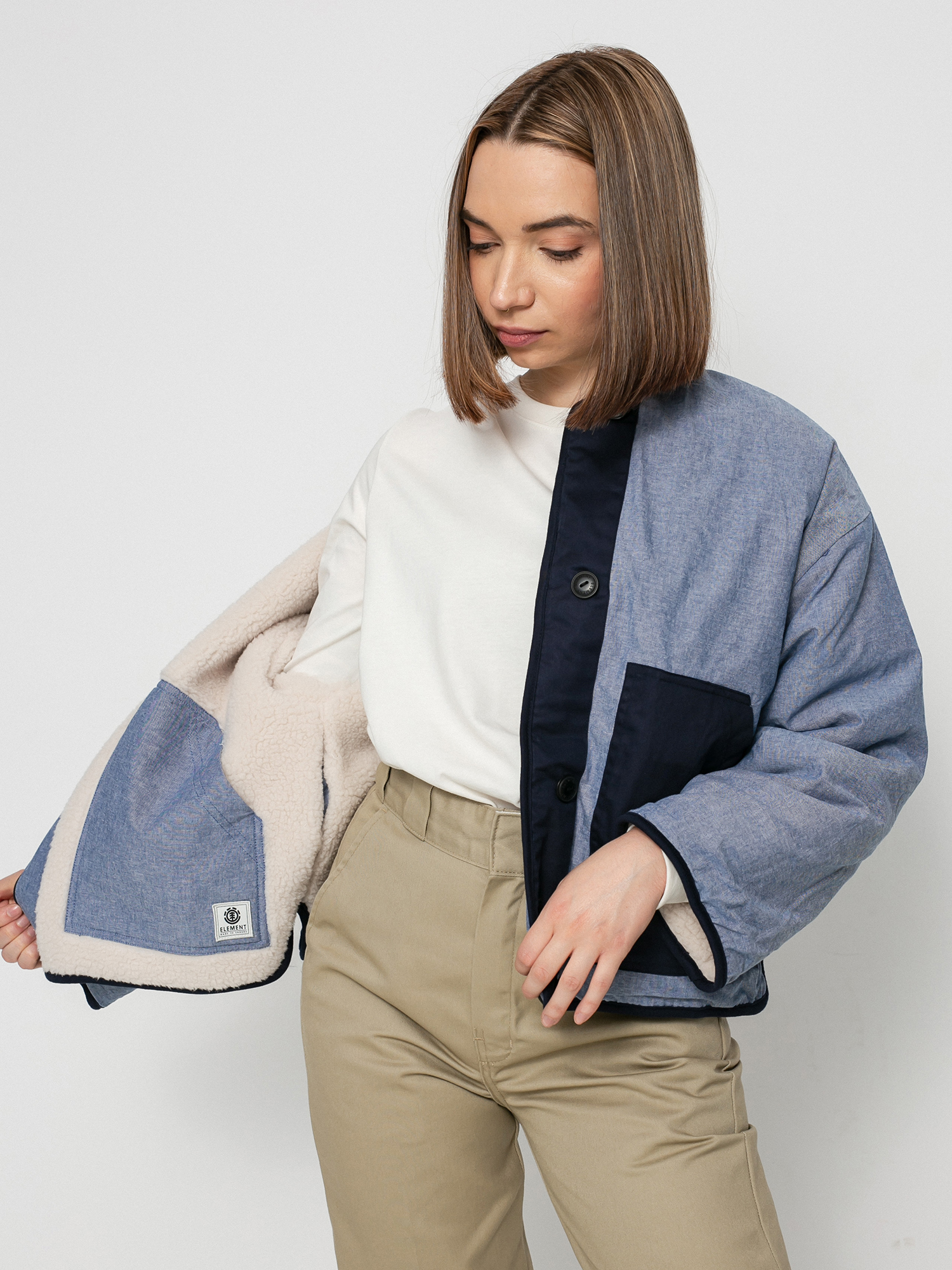 Element Augusta Pile Dzseki Wmn (natural)