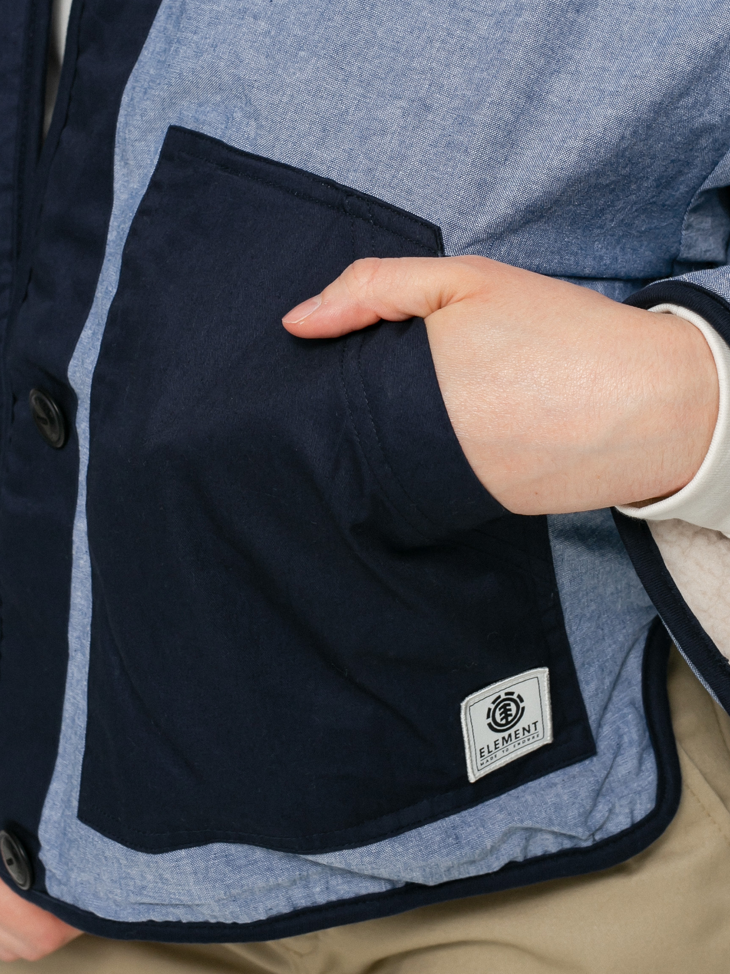 Element Augusta Pile Dzseki Wmn (natural)