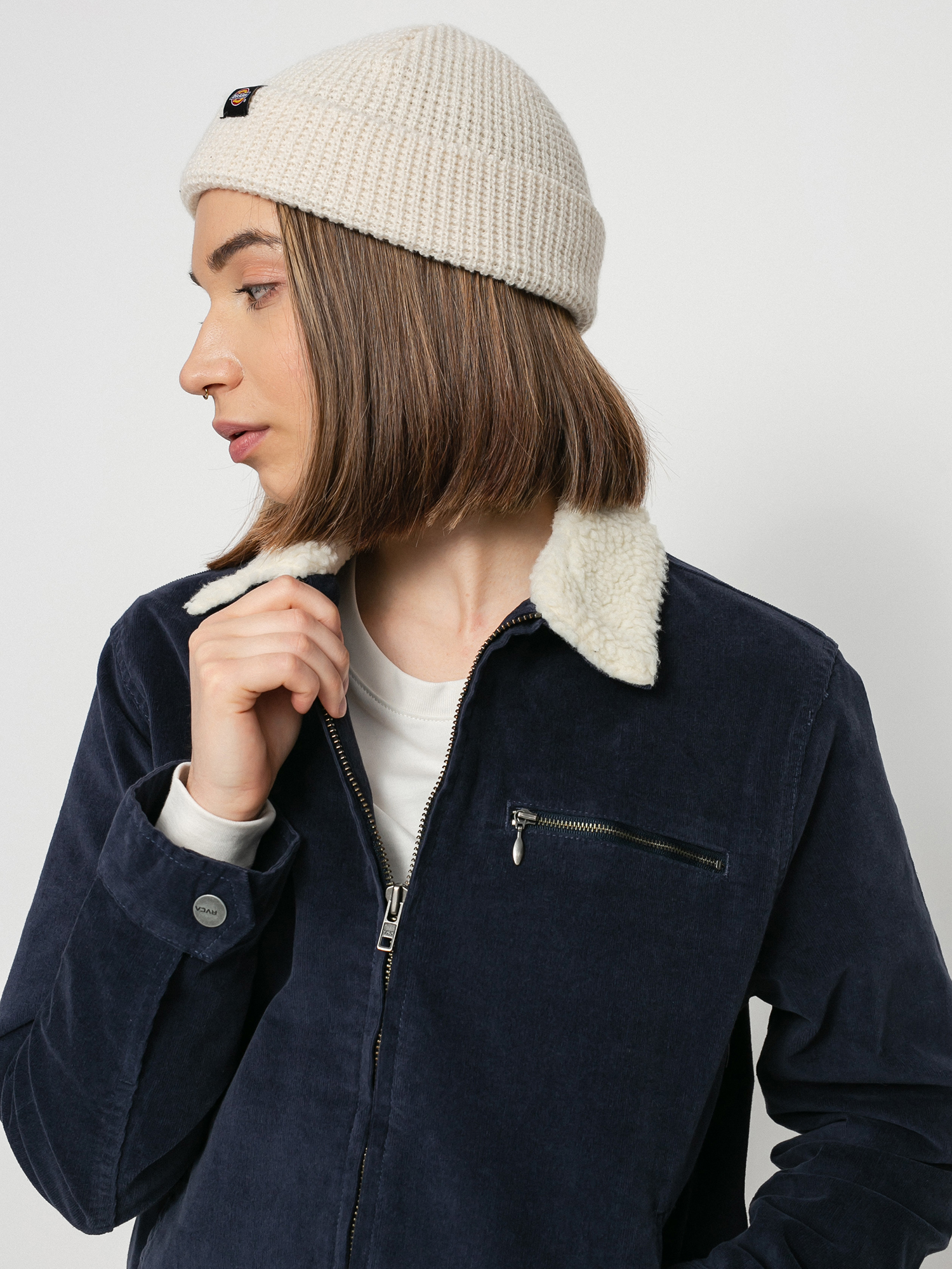 RVCA Fake It Dzseki Wmn (moody blue)