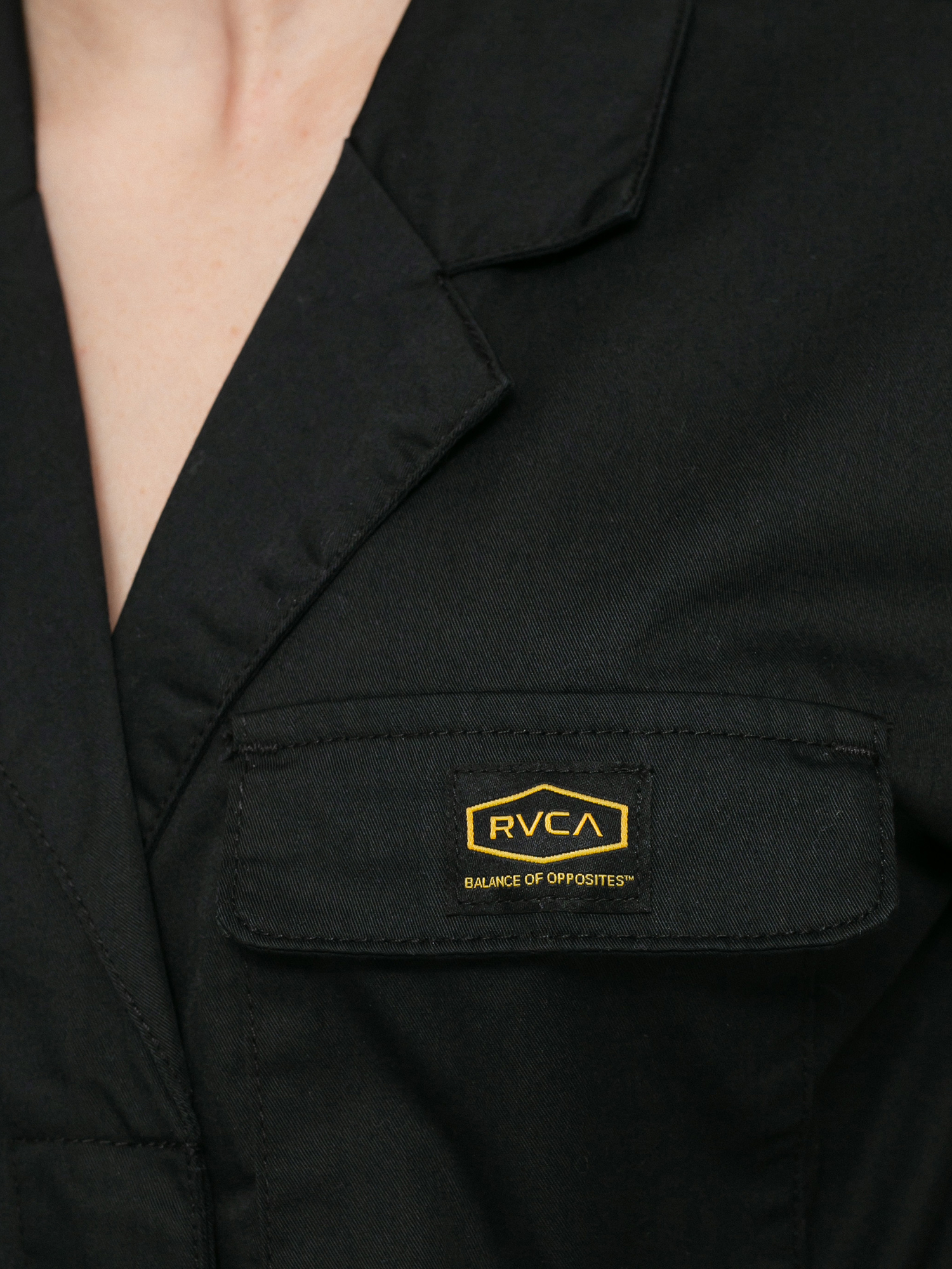 Női RVCA Recession Jumpsuit Teniszruha (rvca black)