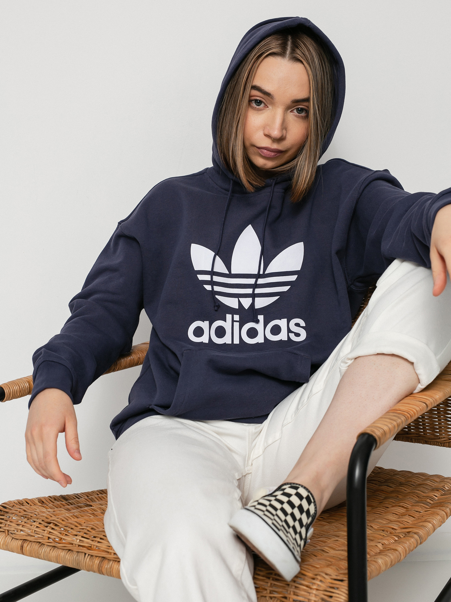 adidas Originals Trf HD Kapucnis pulóver Wmn (shadow navy)