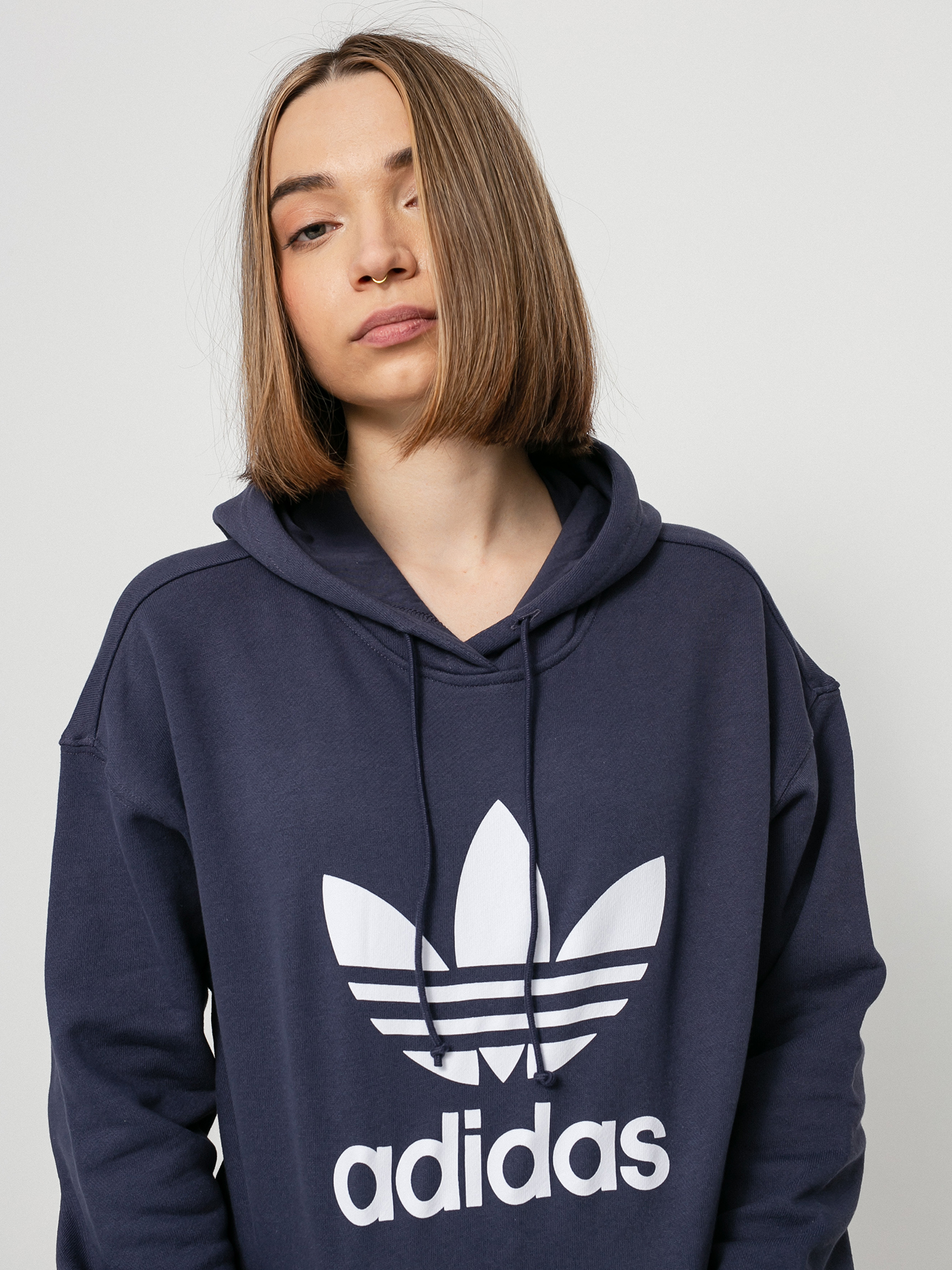 adidas Originals Trf HD Kapucnis pulóver Wmn (shadow navy)