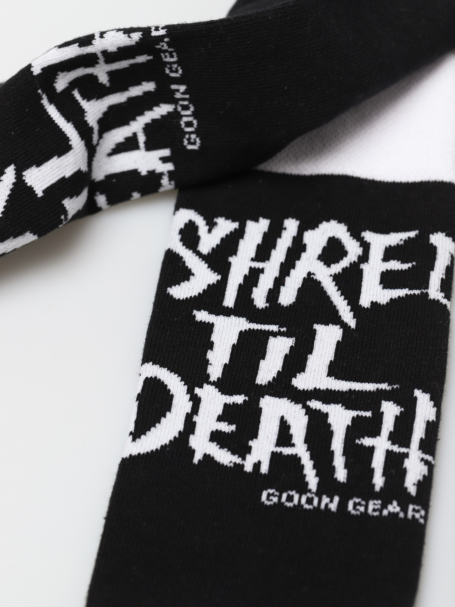 Stinky Socks Goon Gear Collab Zokni (black/white)