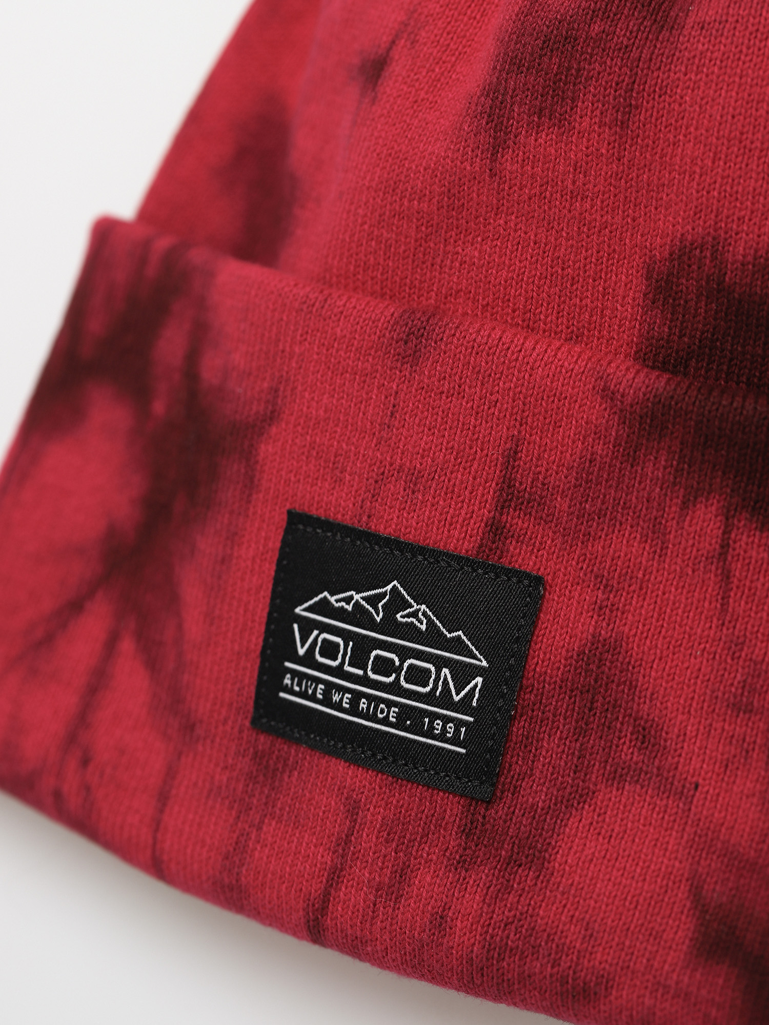 Volcom Tie Dye Beanie Sapka Wmn (merlot)