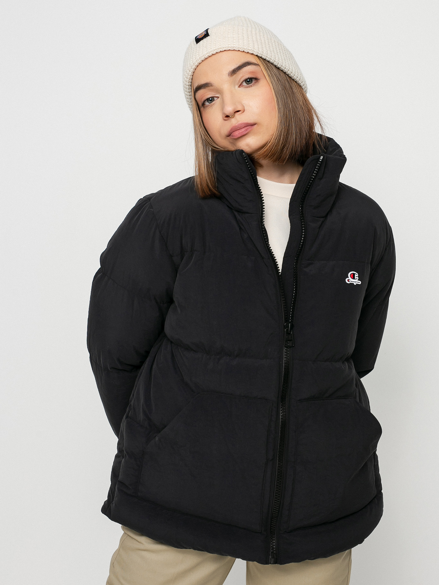Champion Jacket 114578 Dzseki Wmn (nbk)