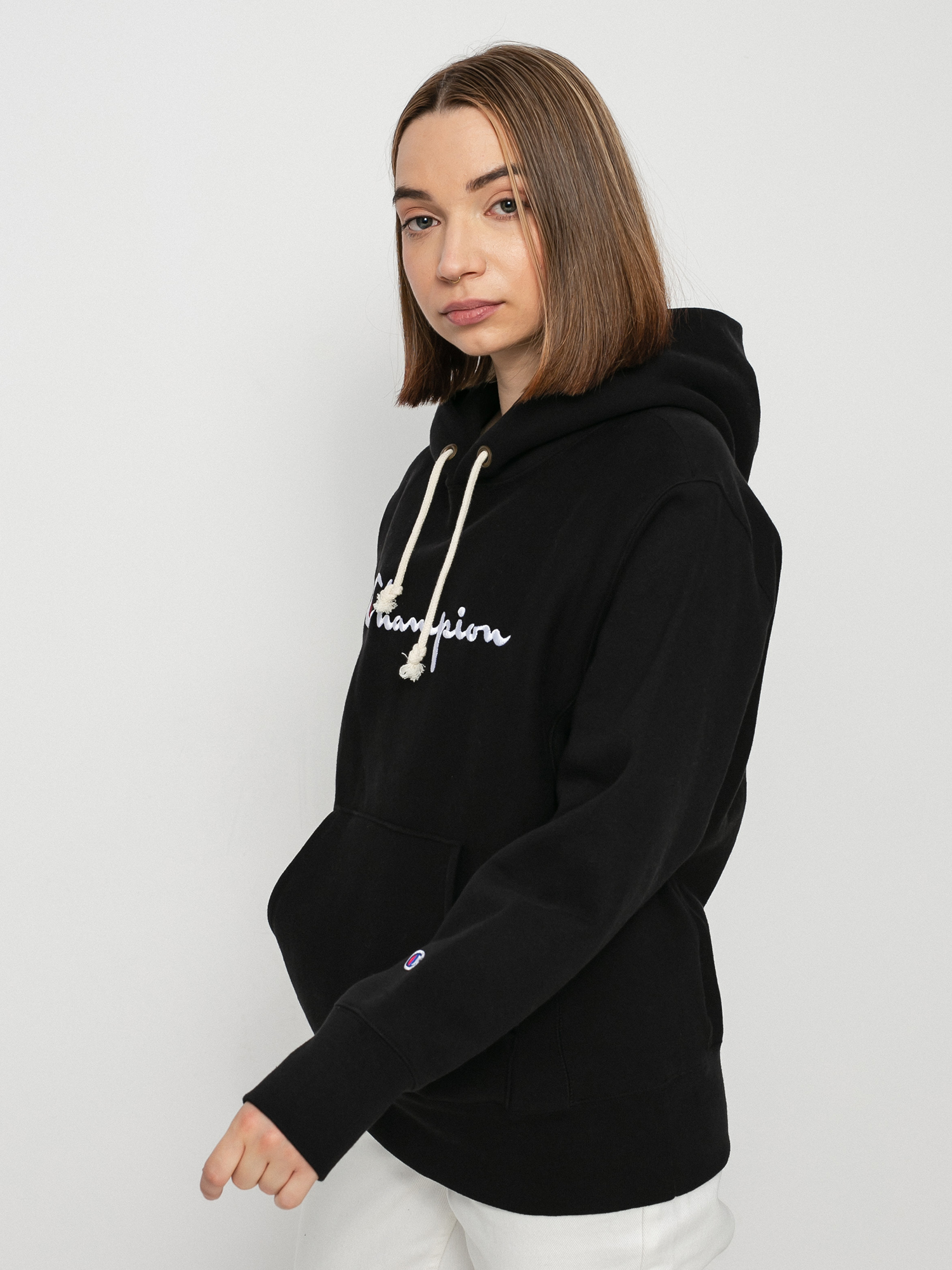 Champion Sweatshirt HD 114788 Kapucnis pulóver Wmn (nbk)