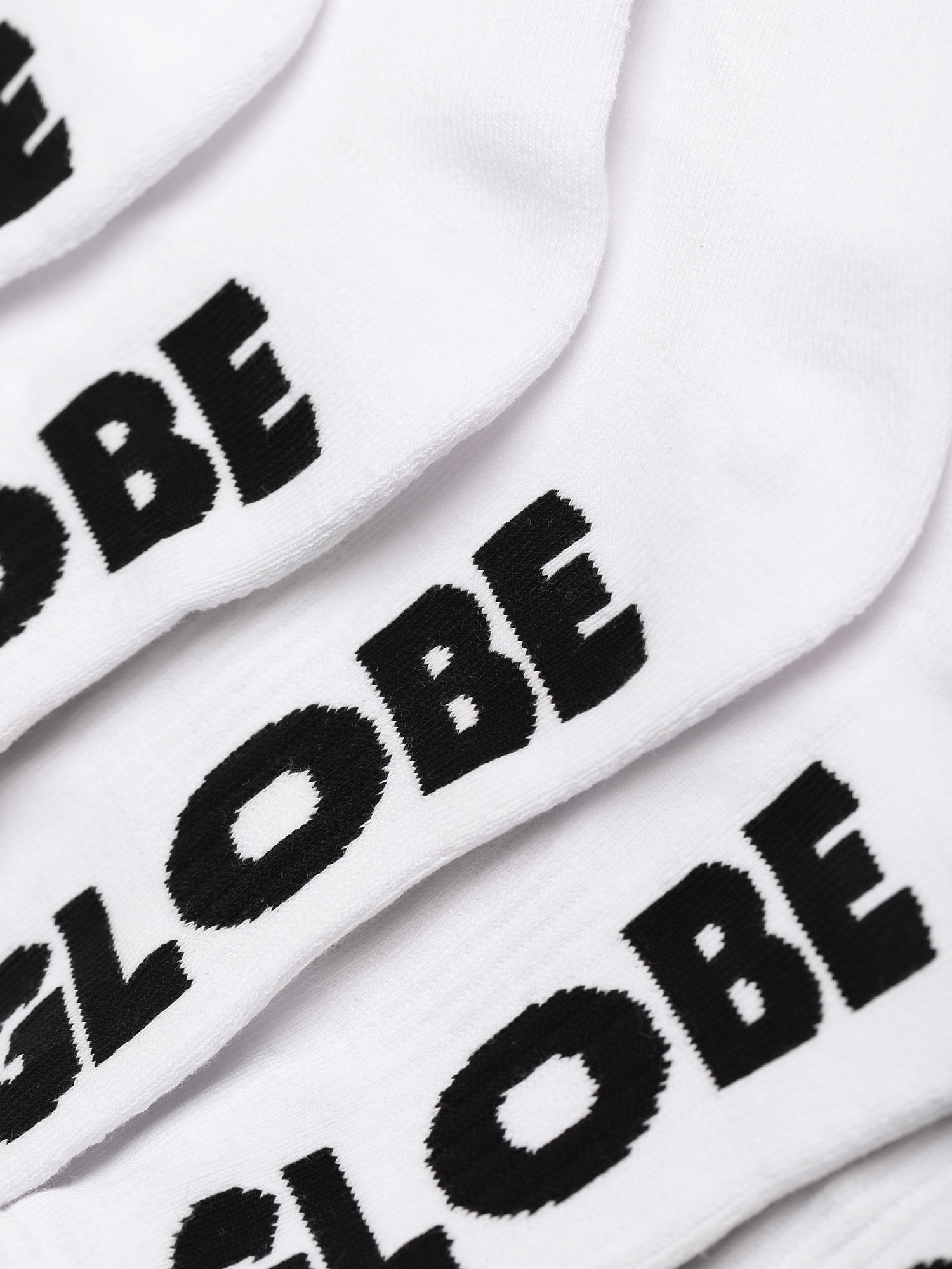 Globe Whiteout 5 Pack Zokni (white)