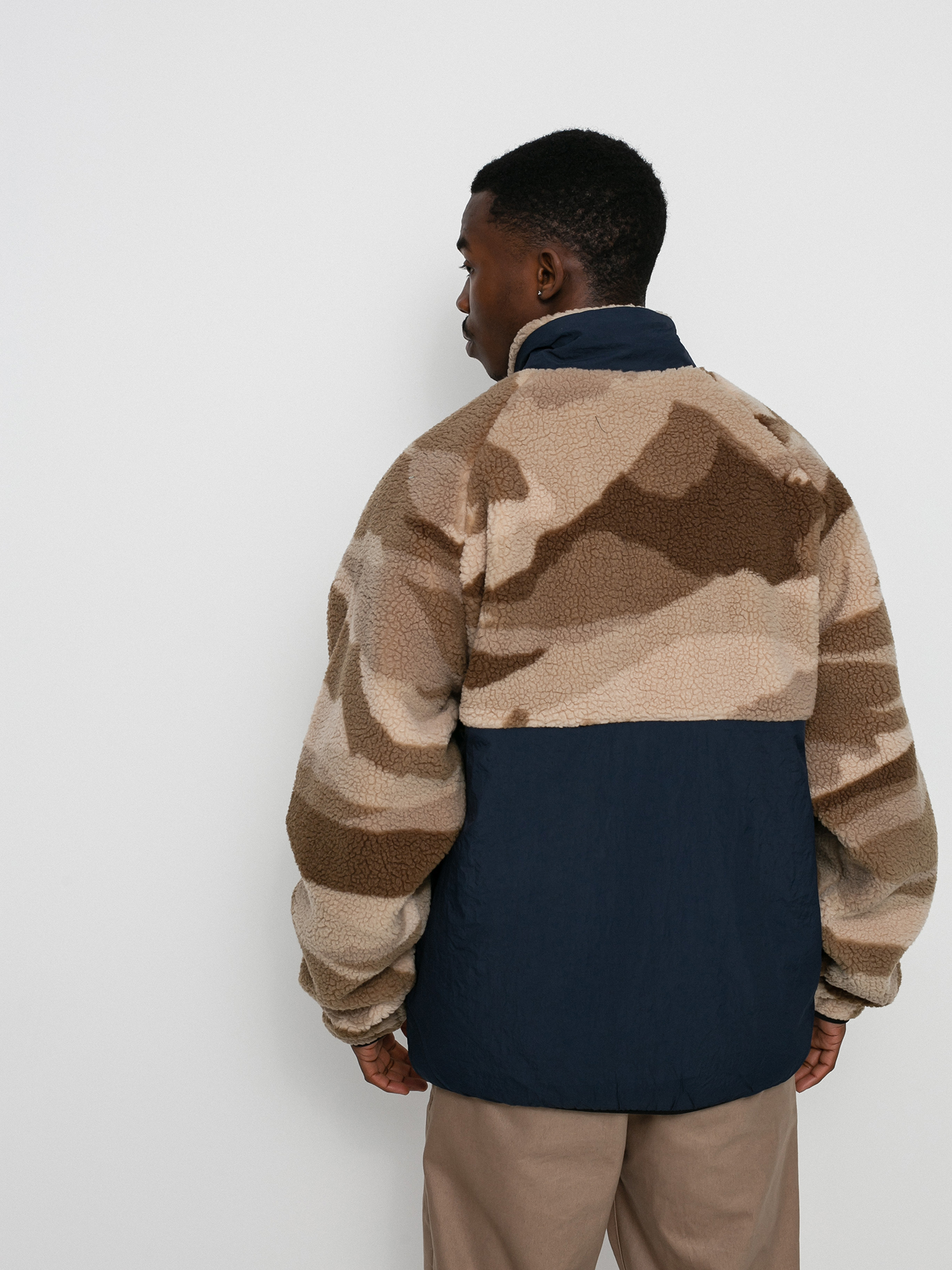 Element Mountain Sherpa 1/4 Pulóver (landscape dpm)