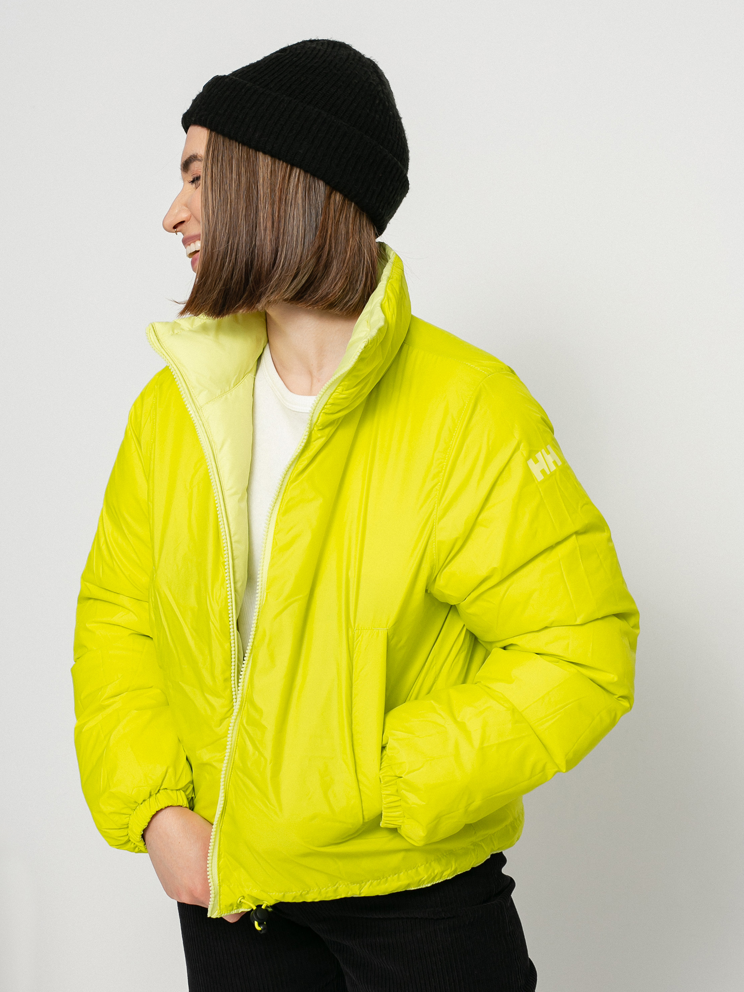 Helly Hansen Reversible Puffer Dzseki Wmn (daffodil yellow)