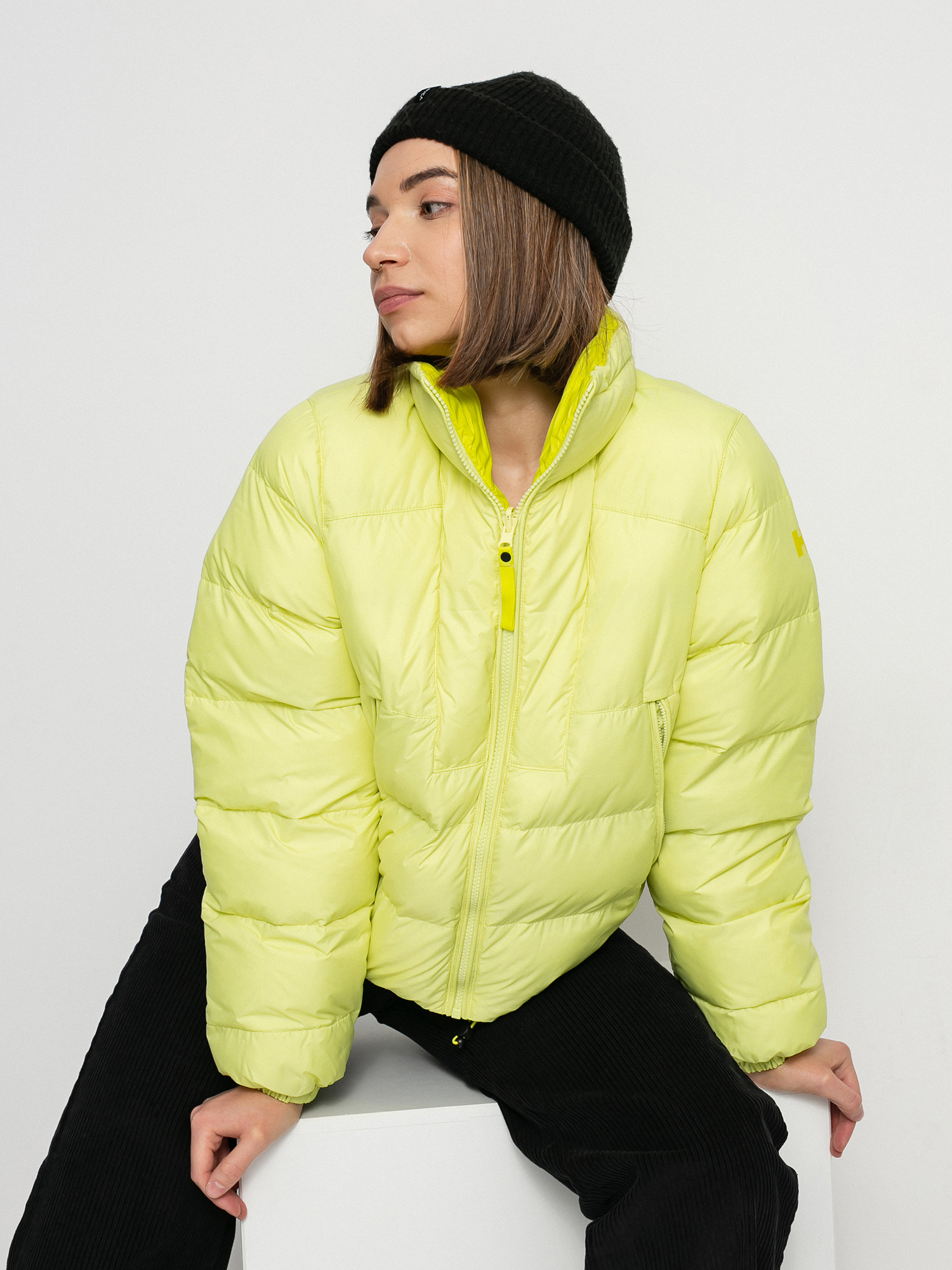 Helly Hansen Reversible Puffer Dzseki Wmn (daffodil yellow)