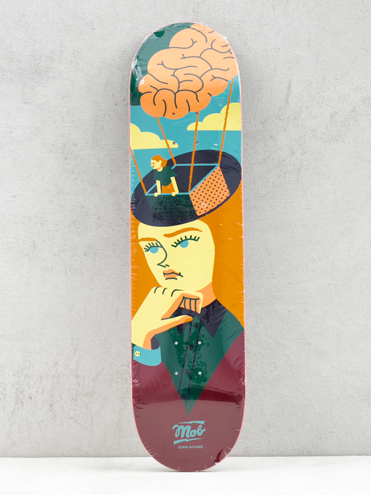 Mob Skateboards Brains Gördeszka lap (assorted)