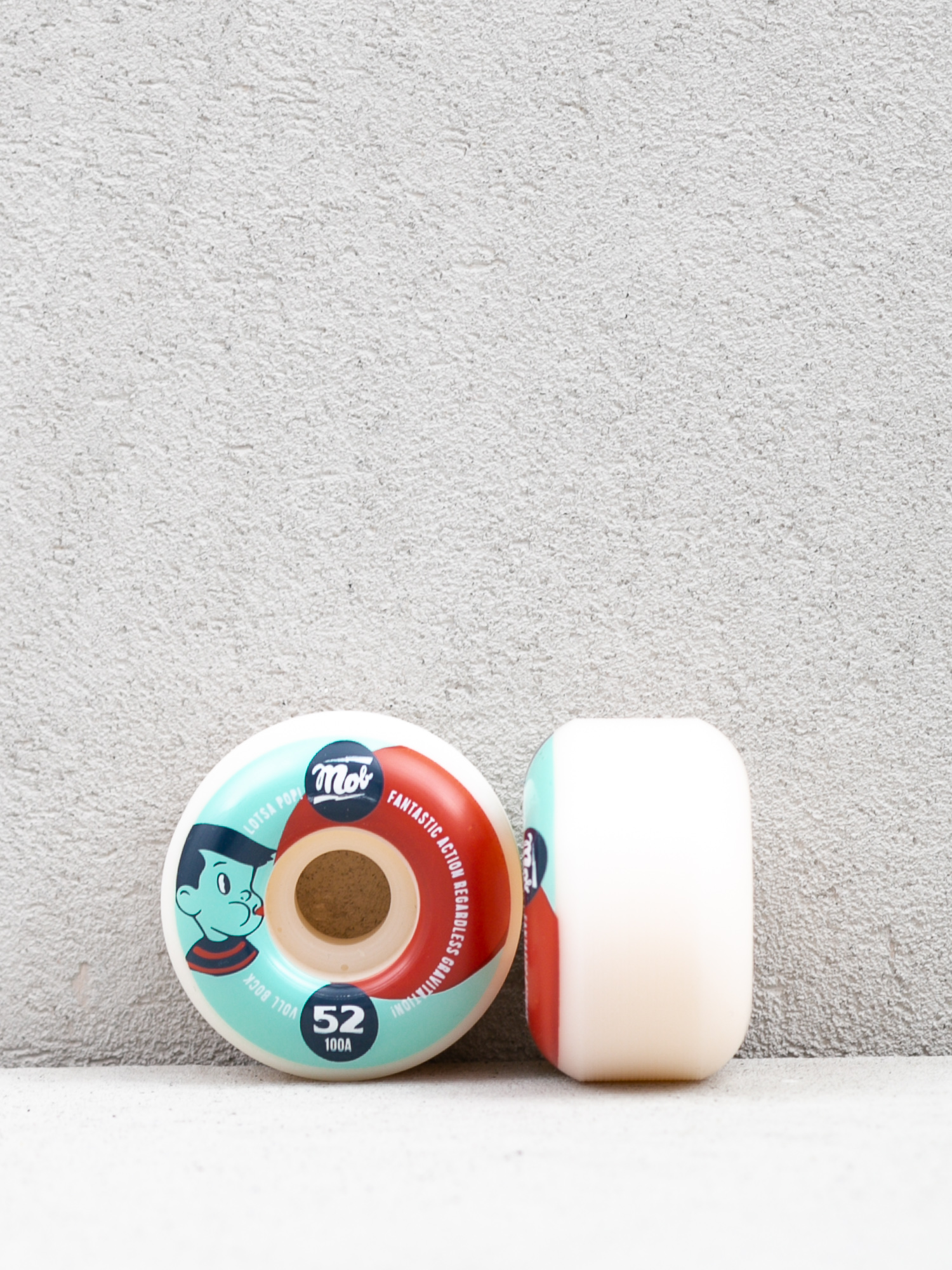 Mob Skateboards Pop Gördeszka kerék (teal/red)