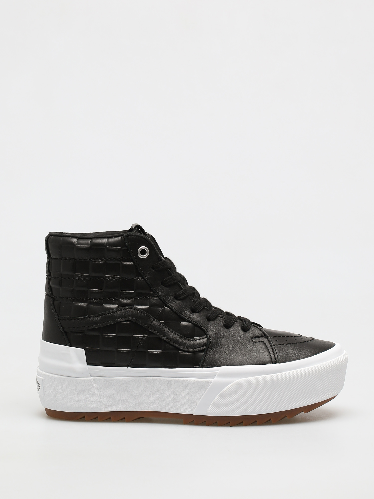 Vans Sk8 Hi Stacked Cipők (emboss check/black/true white)