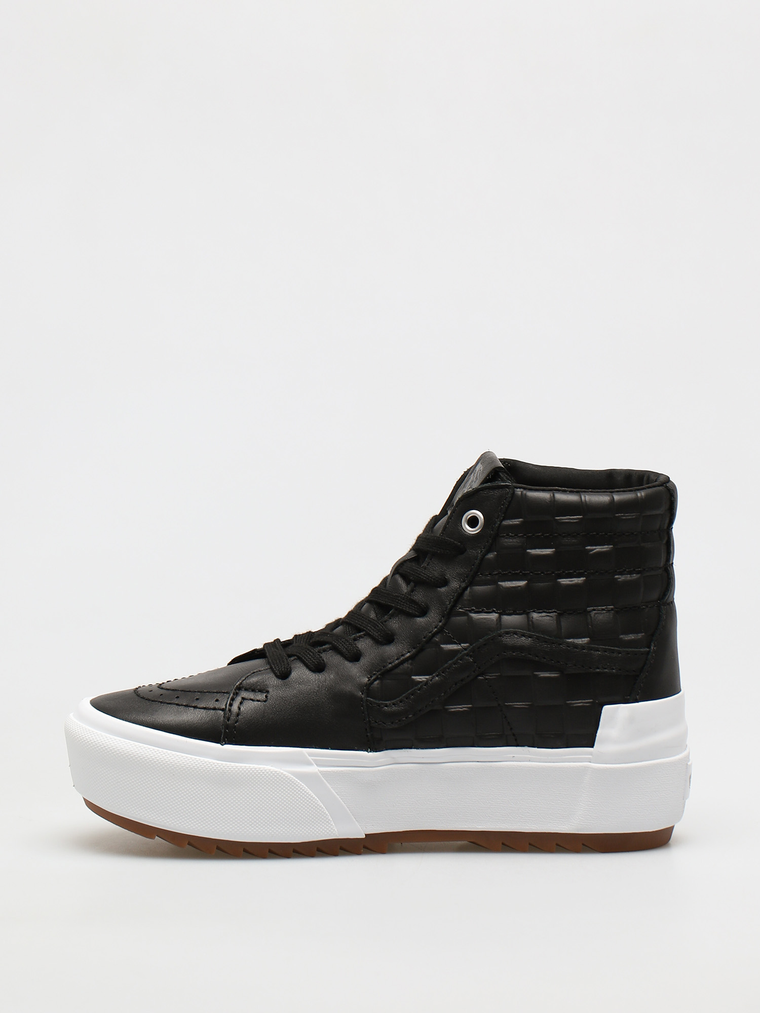 Vans Sk8 Hi Stacked Cipők (emboss check/black/true white)