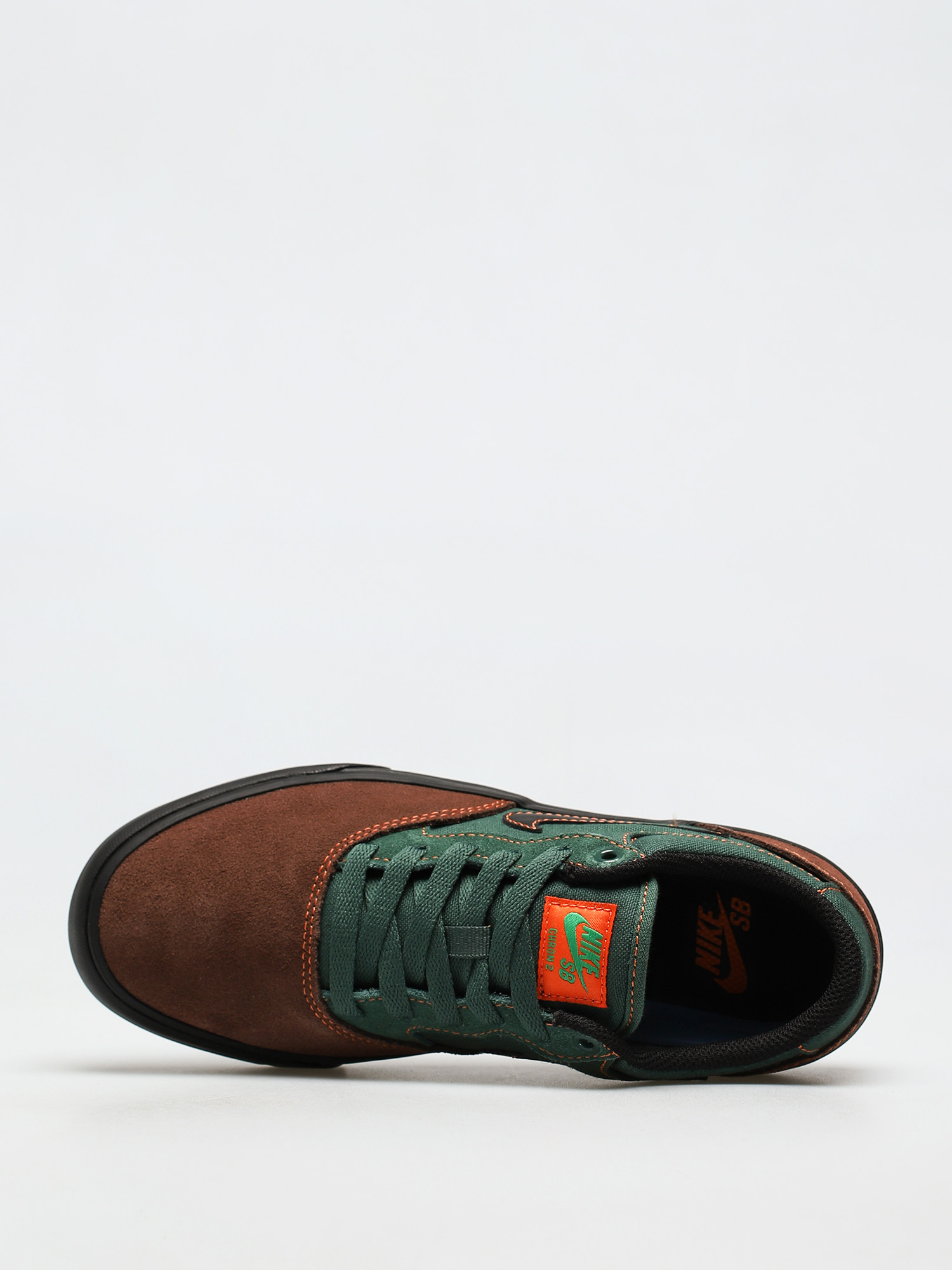 Nike SB Chron 2 Cipők (lt chocolate/black noble green)