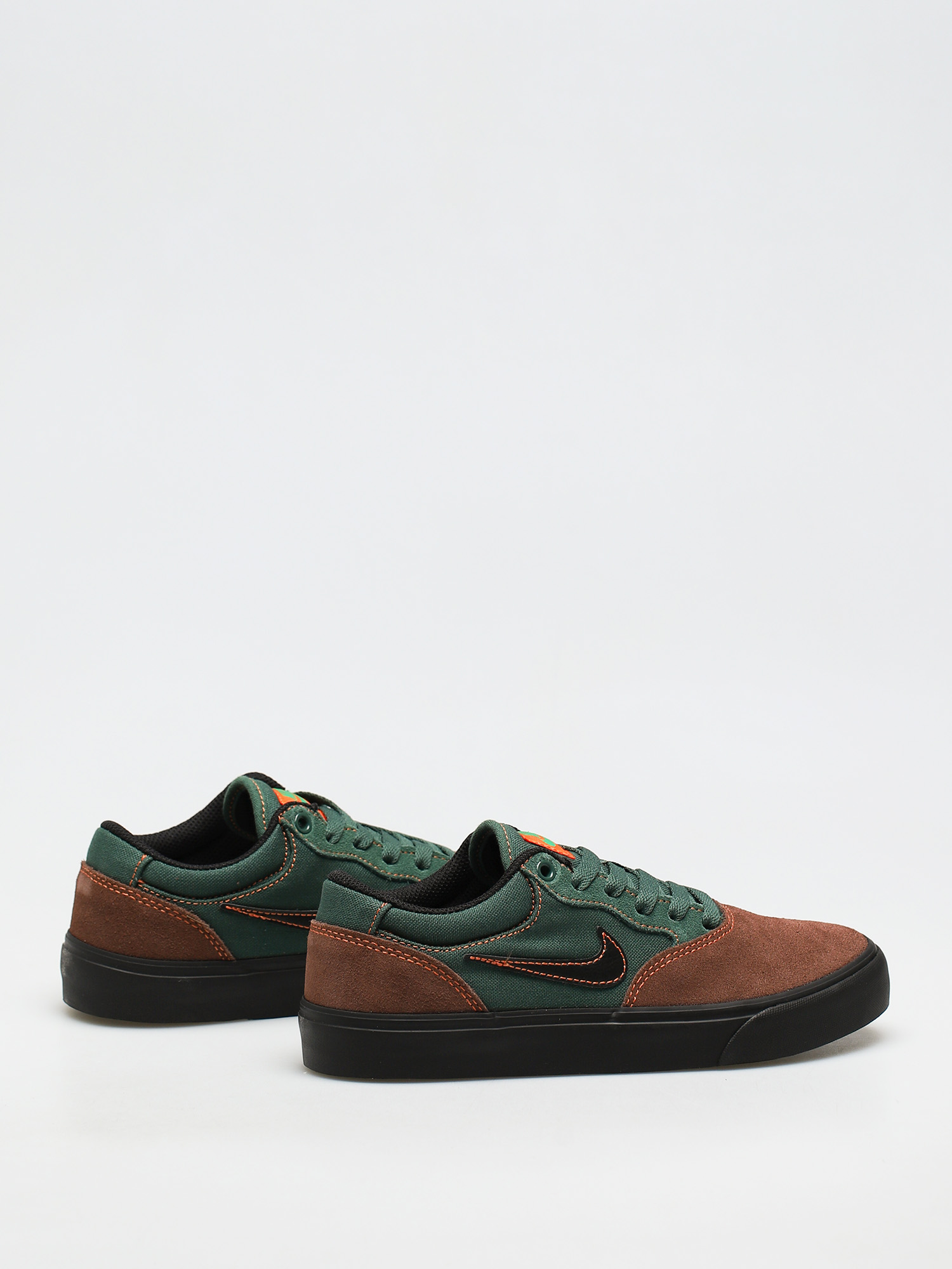 Nike SB Chron 2 Cipők (lt chocolate/black noble green)