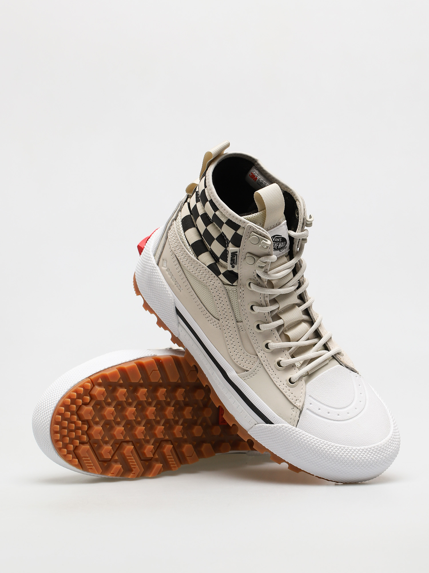 Vans Sk8 Hi Gore Tex MTE 3 Cipők (checkerboard/true white/black)