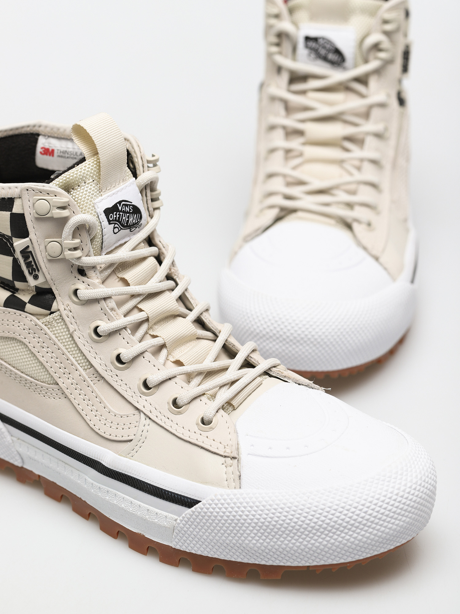 Vans Sk8 Hi Gore Tex MTE 3 Cipők (checkerboard/true white/black)