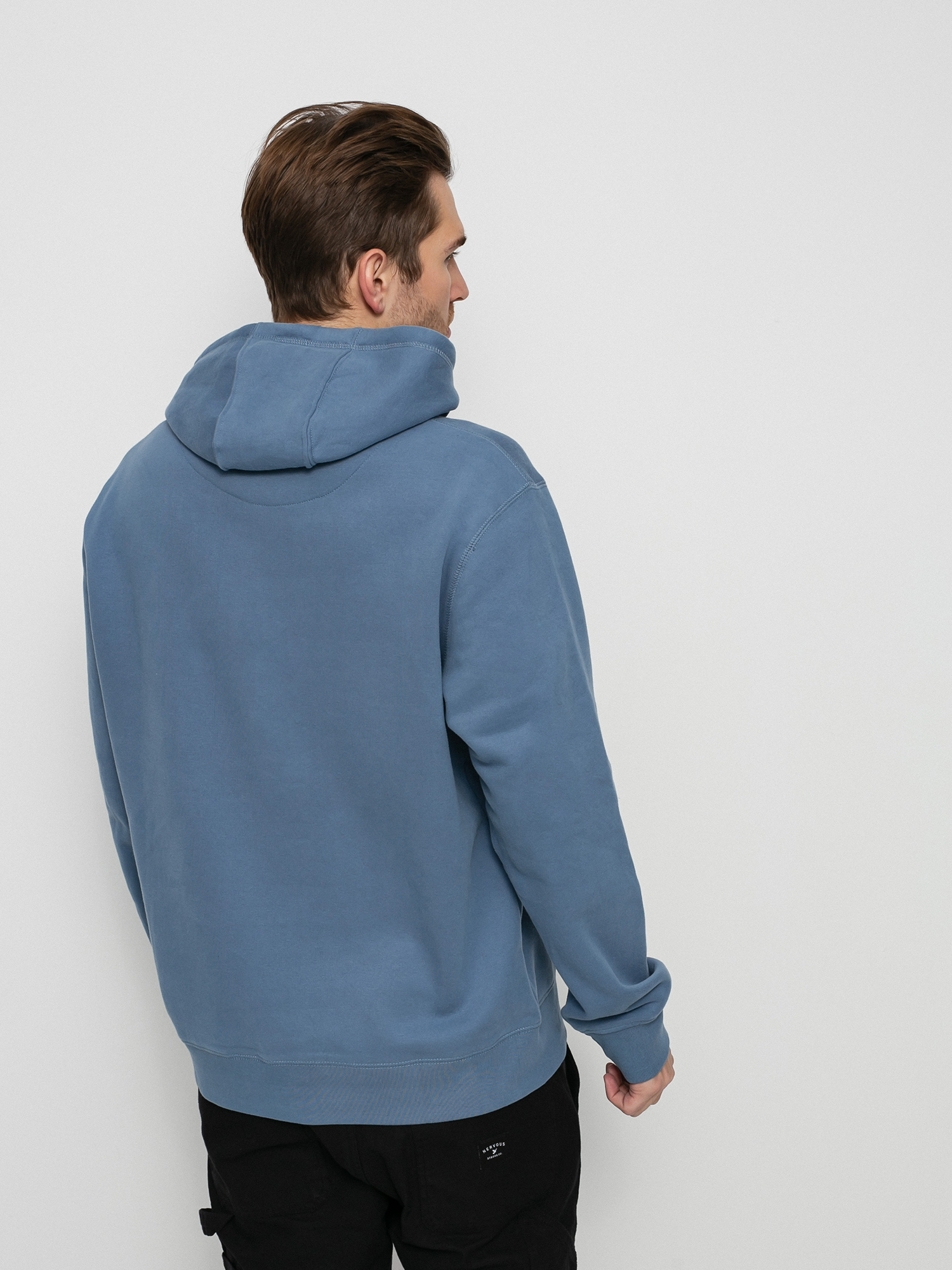 Malita Nobody Cares HD Kapucnis pulóver (blue)