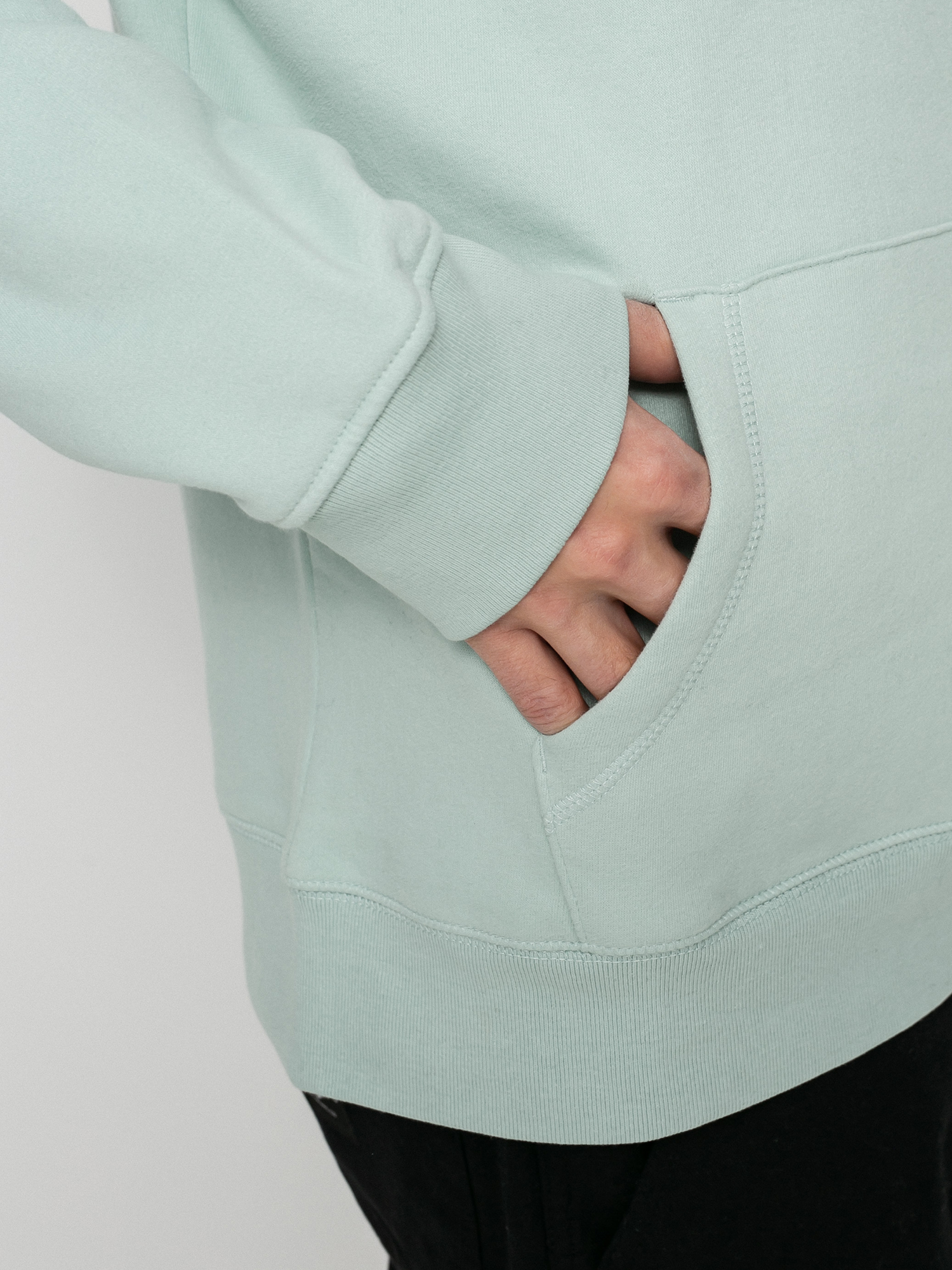 Malita Nobody Cares HD Kapucnis pulóver (pistachio)