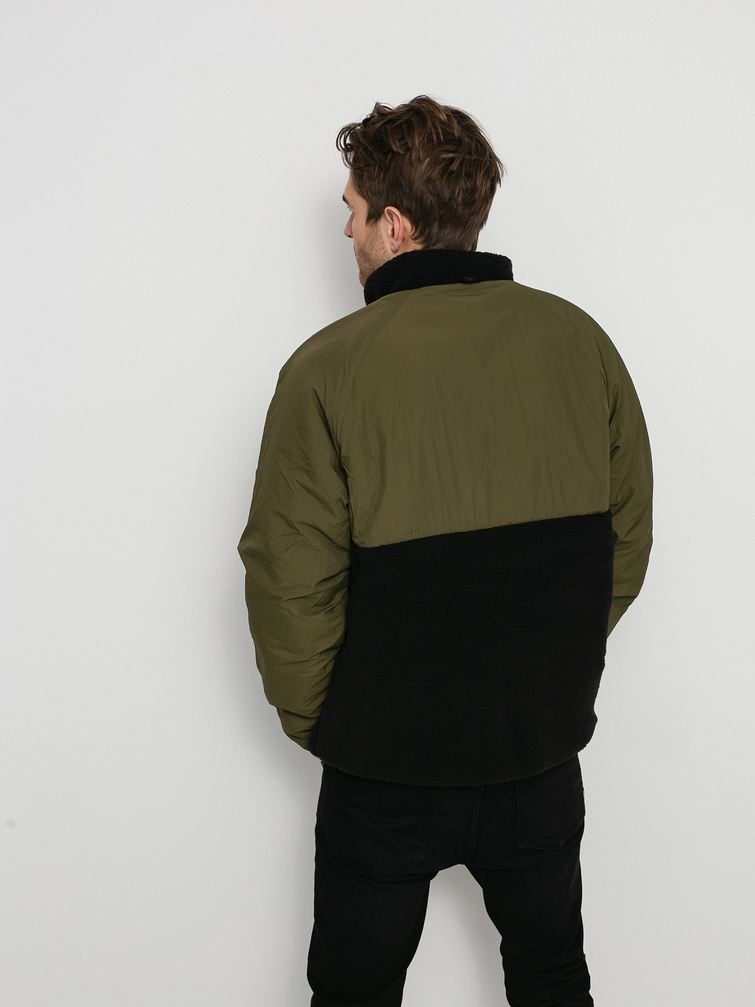 Element Mountain Sherpa 1/4 Pulóver (flint black)