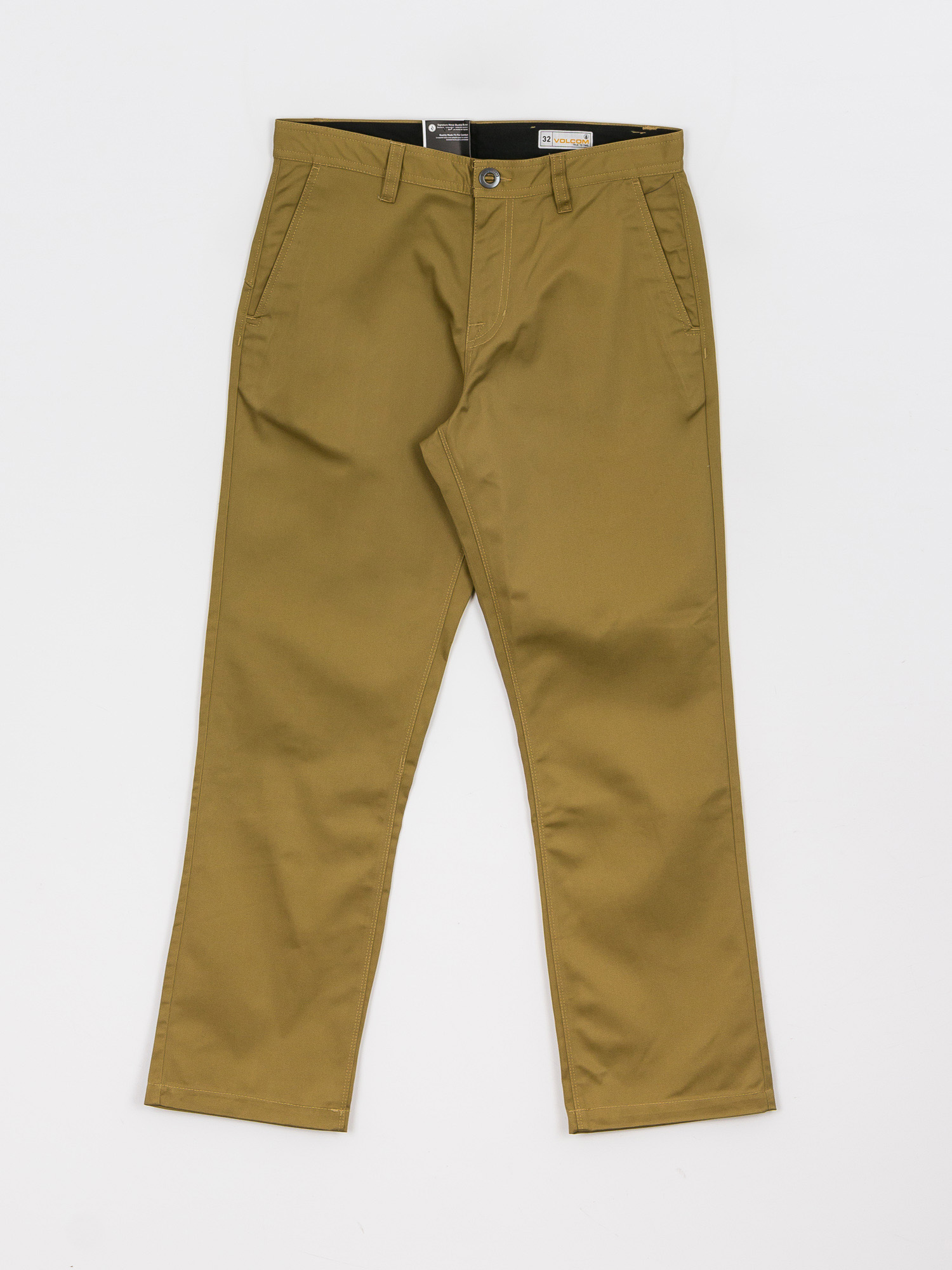 Volcom Frickin Skate Chino Kisnadrág (dark khaki)
