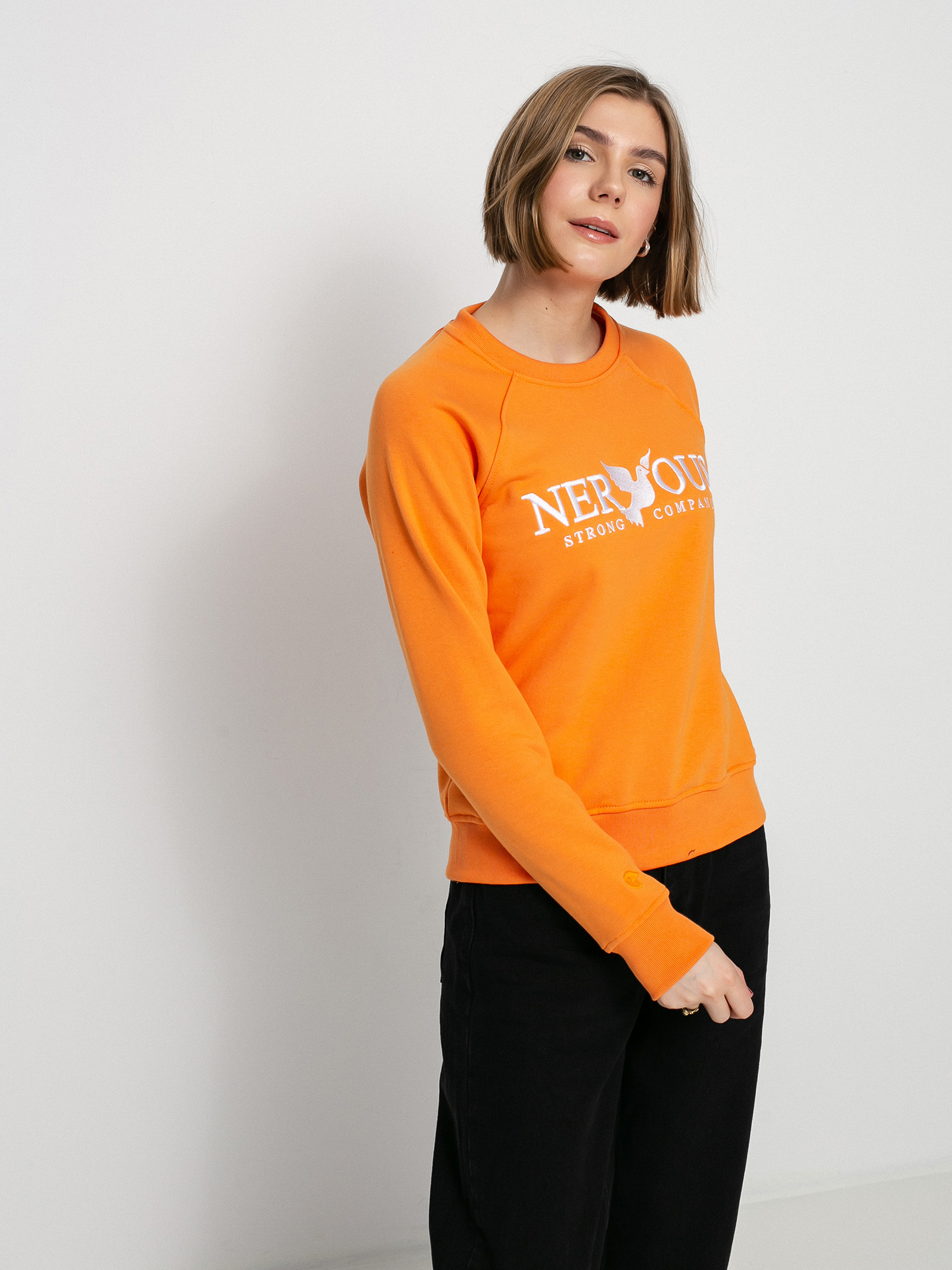 Nervous Classic Pulóver Wmn (peach)