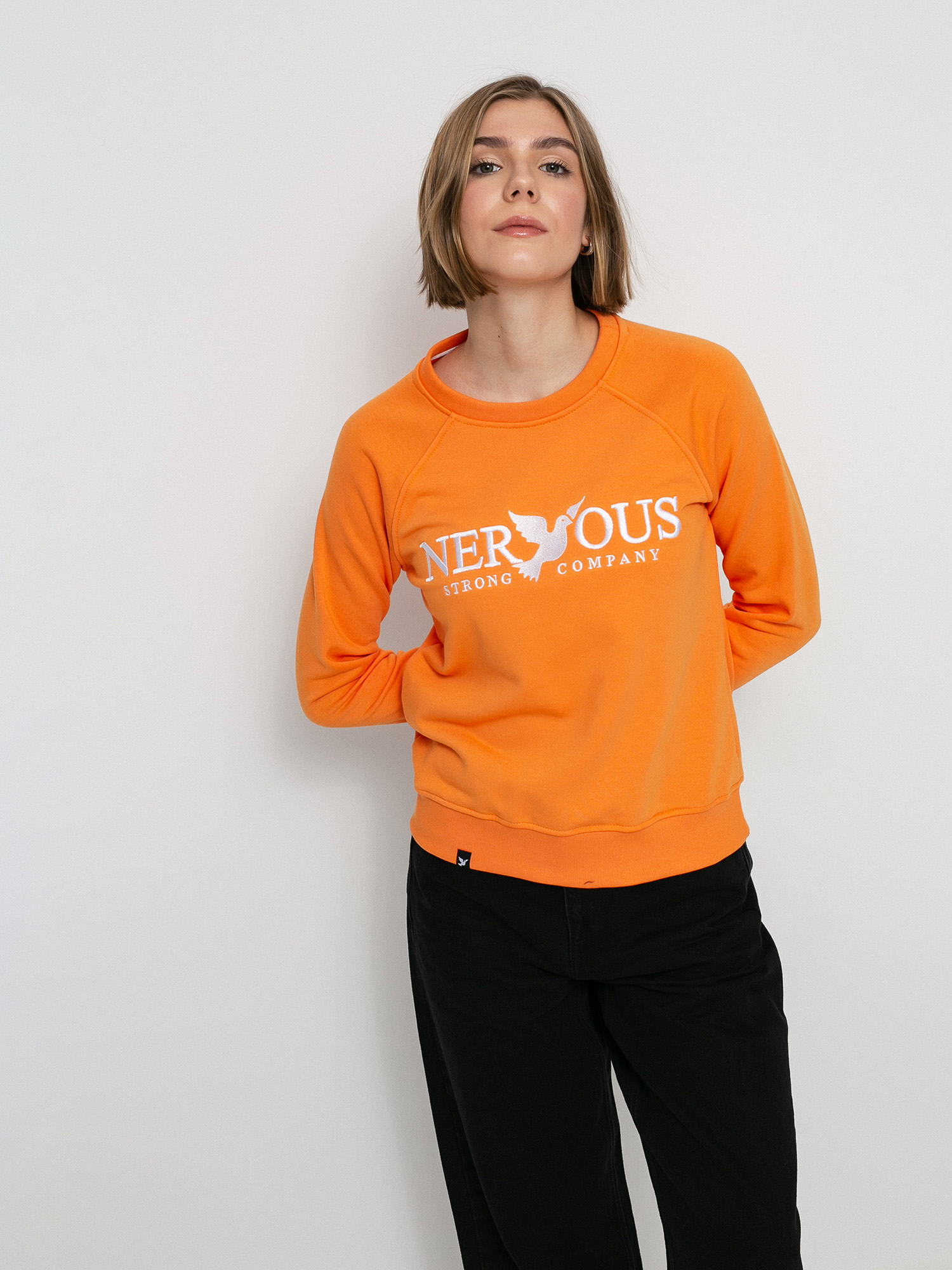 Nervous Classic Pulóver Wmn (peach)