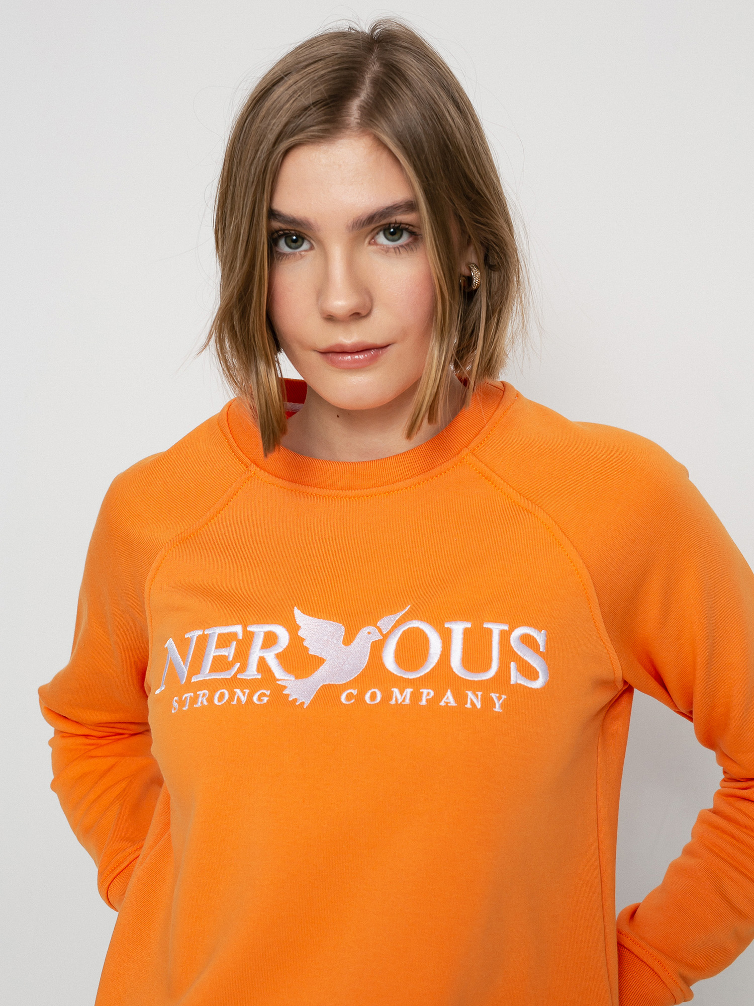 Nervous Classic Pulóver Wmn (peach)