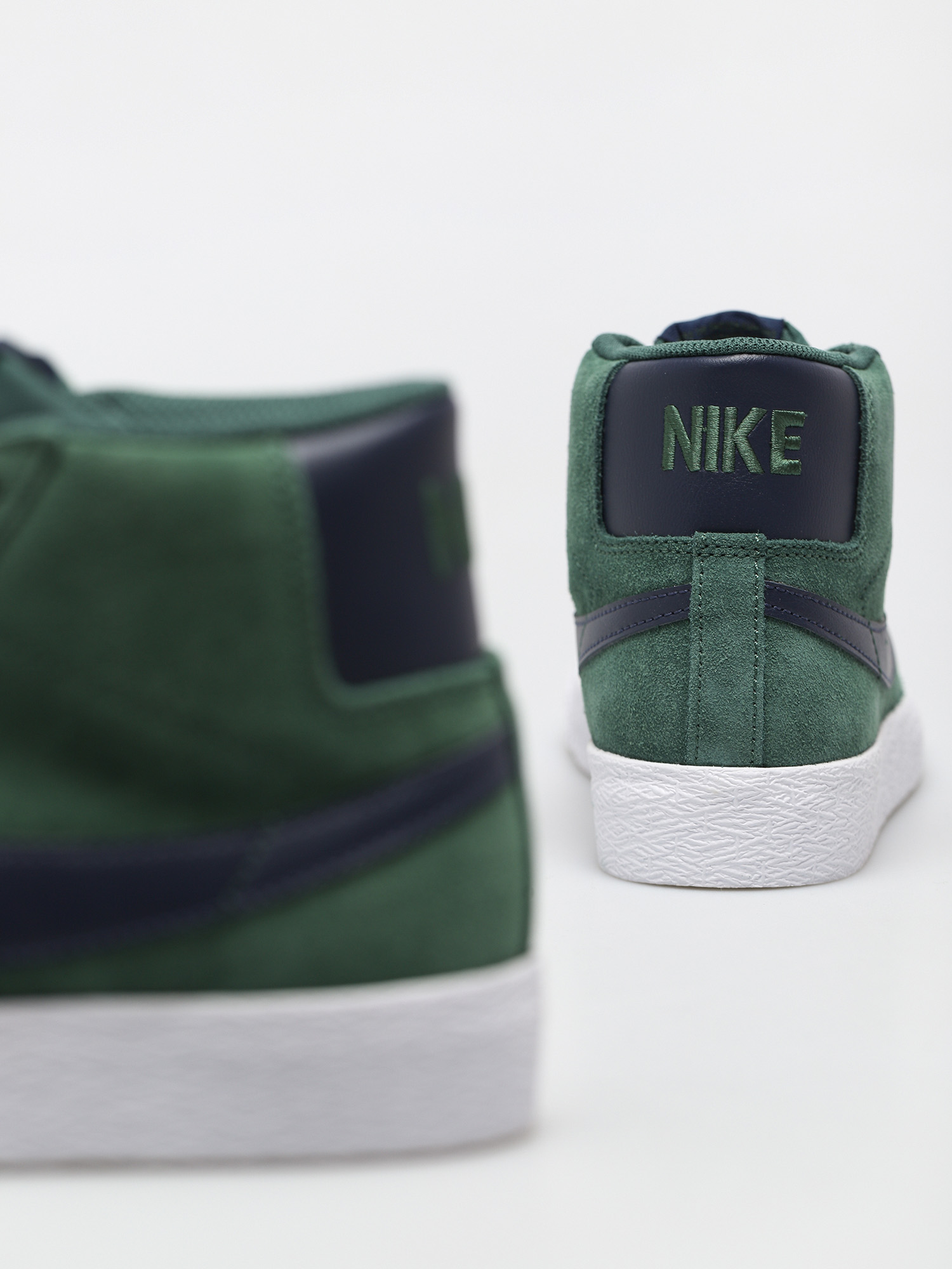 Nike SB Zoom Blazer Mid Cipők (noble green/midnight navy noble green)