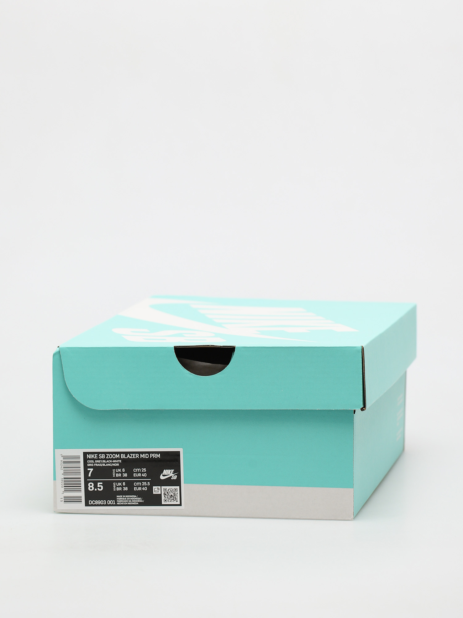 Nike SB Zoom Blazer Mid Premium Cipők (cool grey/black white yellow strike)