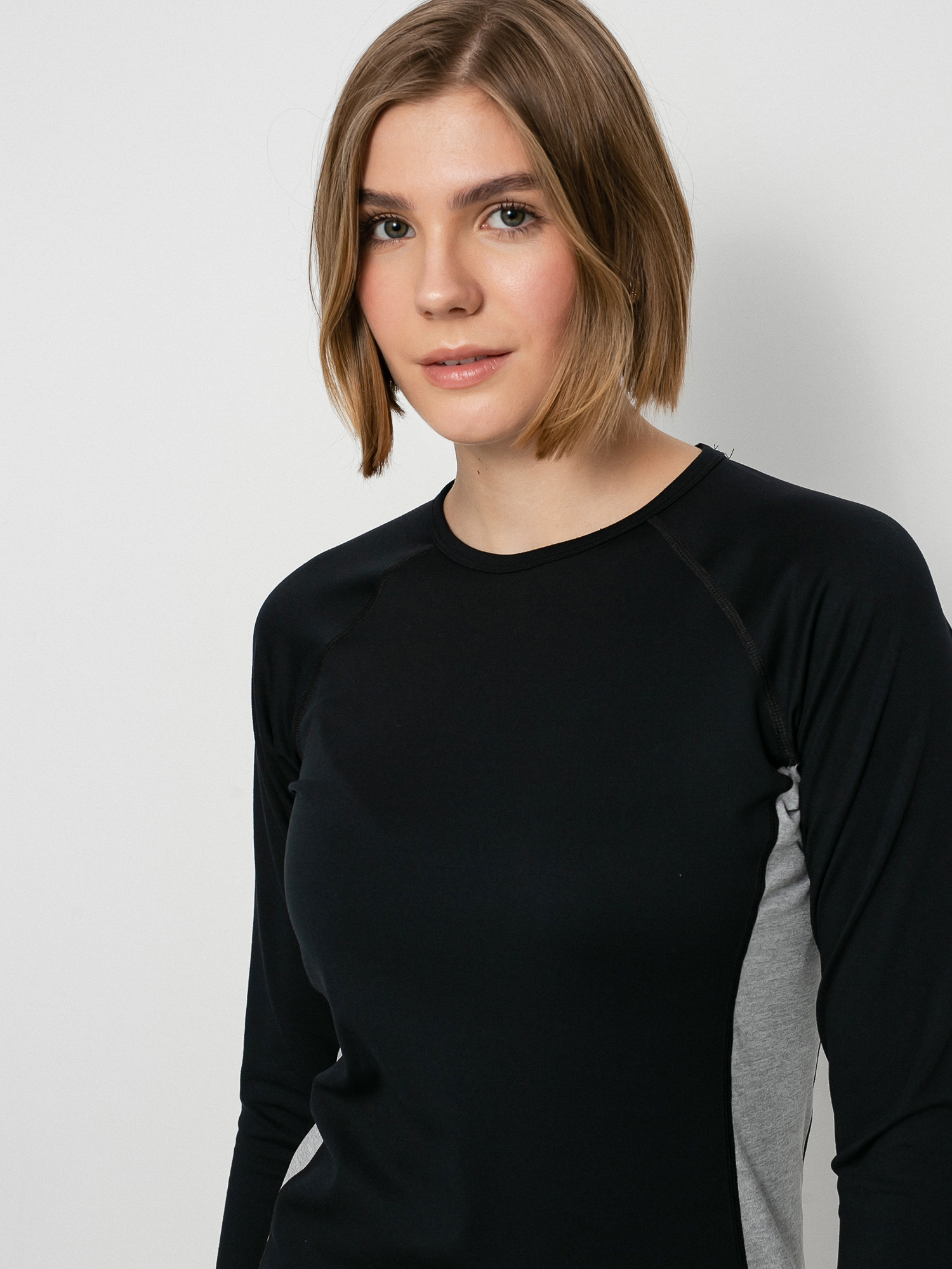 Női Burton Midweight X Base Layer Hosszú ujjú thermo felső (true black)