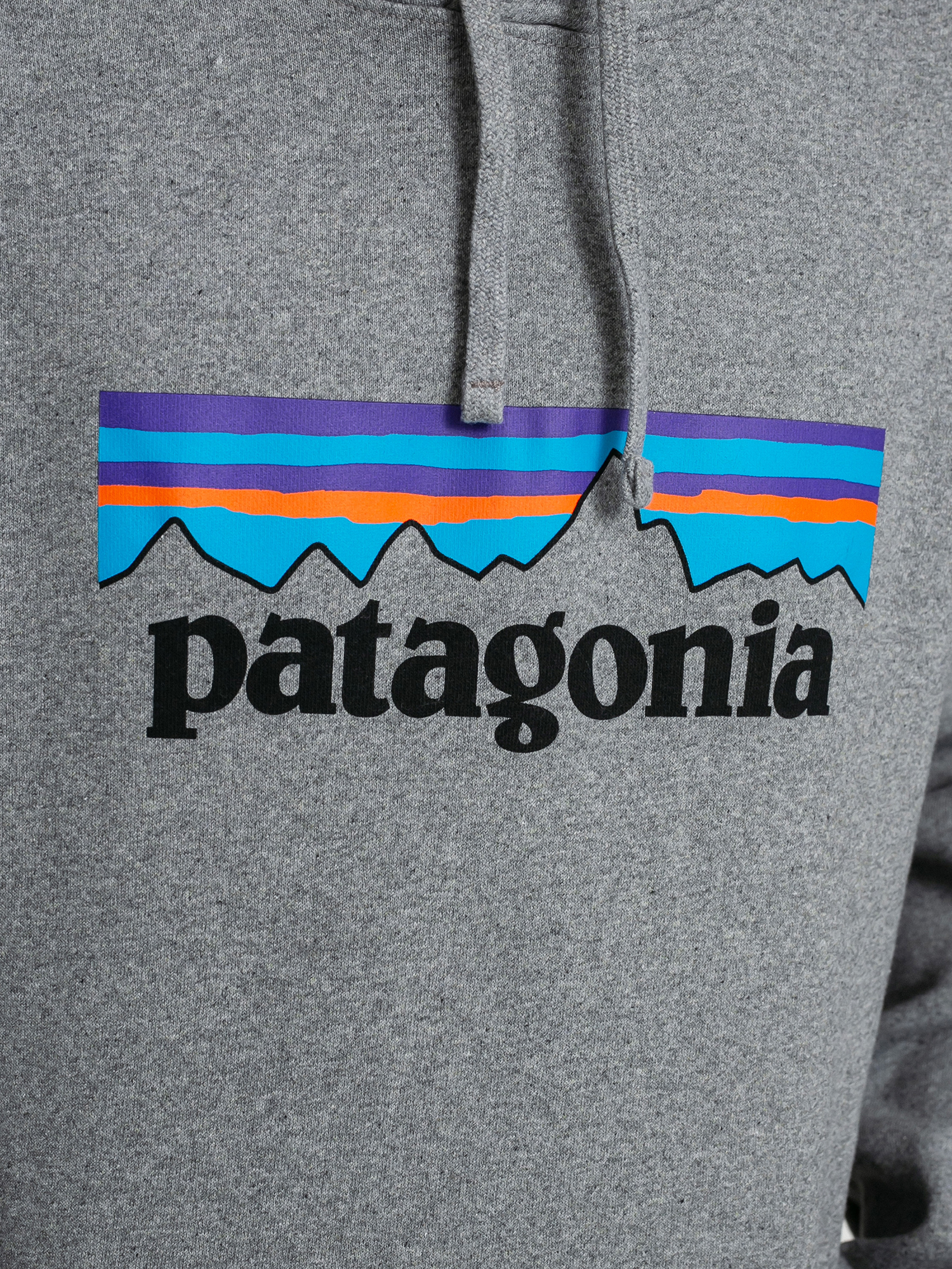 Patagonia Logo Uprisal HD Kapucnis pulóver (gravel heather)