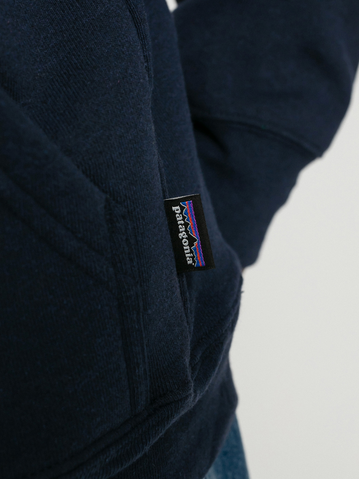 Patagonia Logo Uprisal HD Kapucnis pulóver (new navy)