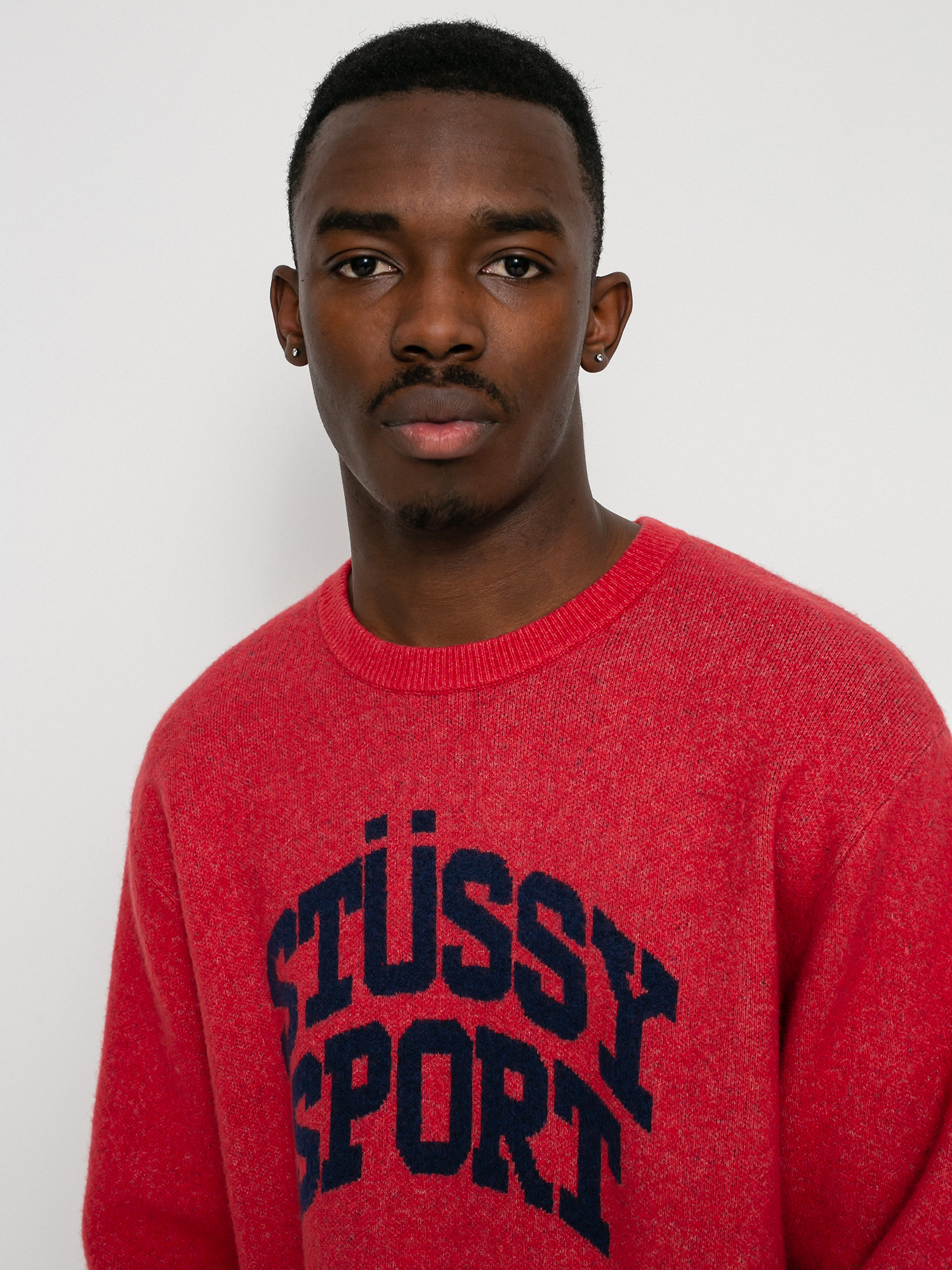 Stussy Sport Pulóver (red)