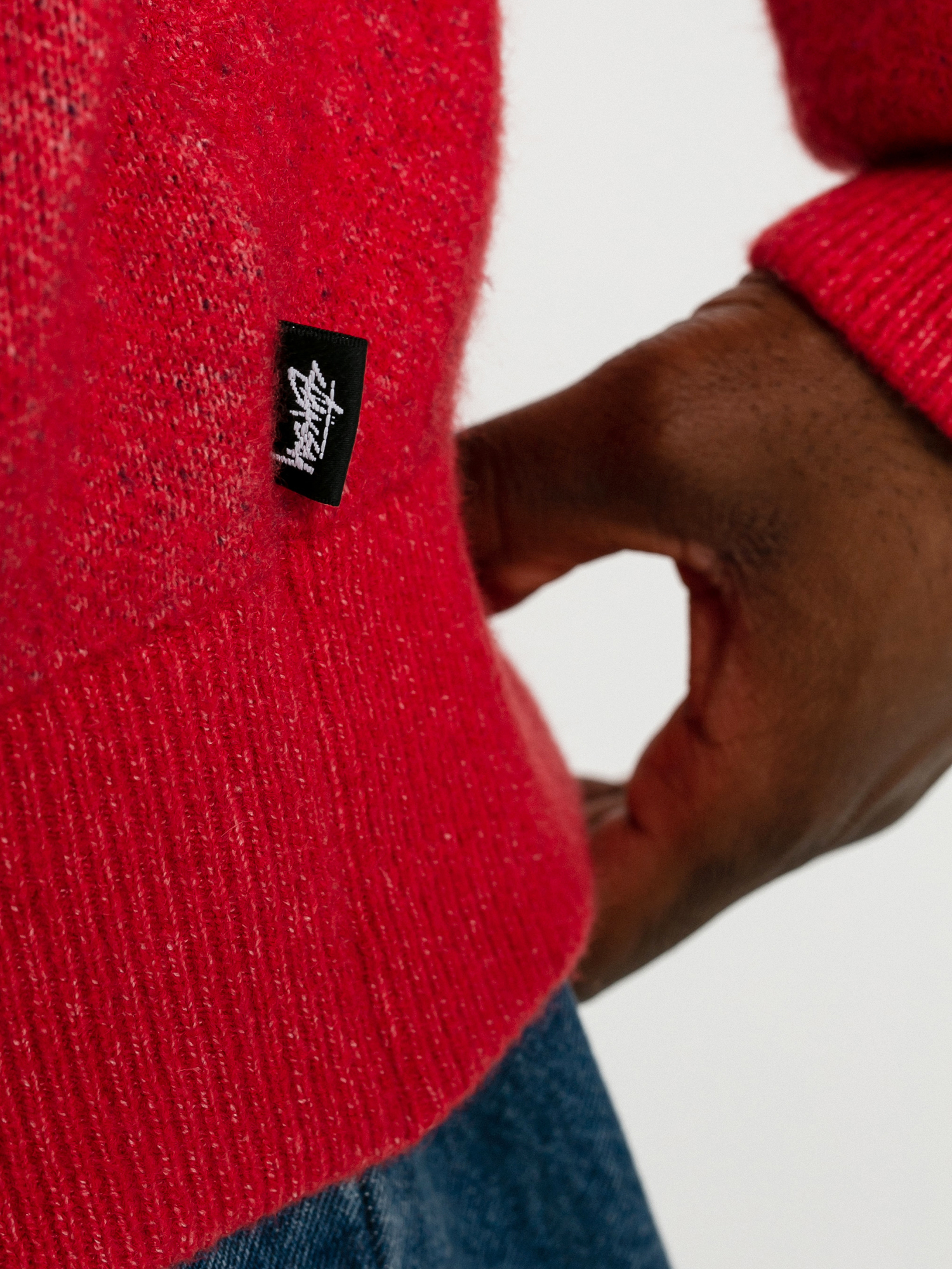 Stussy Sport Pulóver (red)