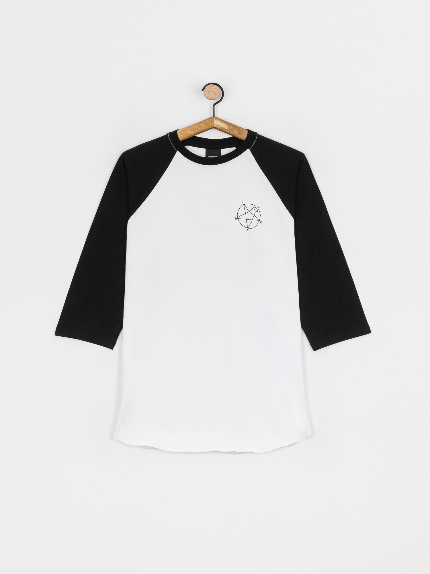 Nervous Superstar Hosszú ujjú felső (black/white)