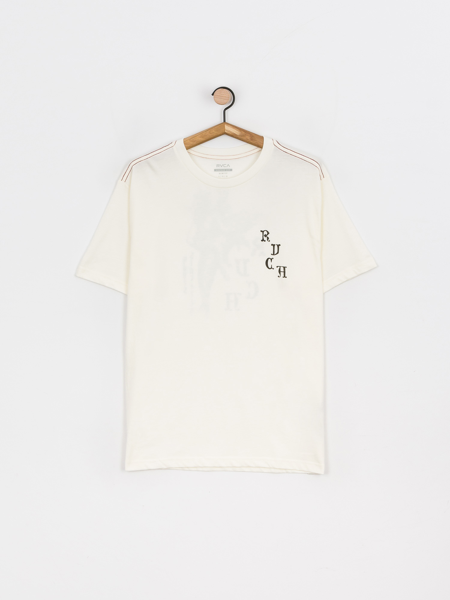 RVCA Devil S Dolphin póló (antique white)