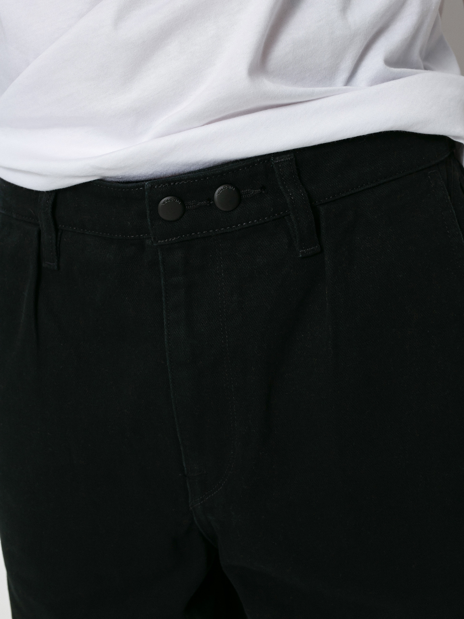 Volcom Billow Plus Denim Kisnadrág (black)