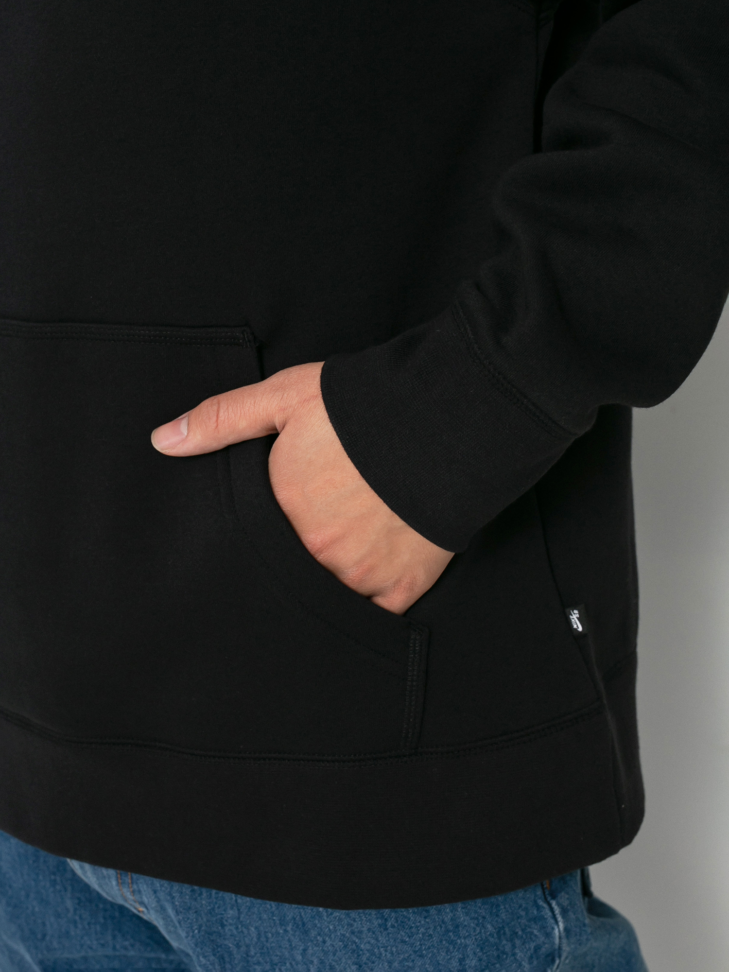 Nike SB One Off HD Kapucnis pulóver (black/yellow strike)