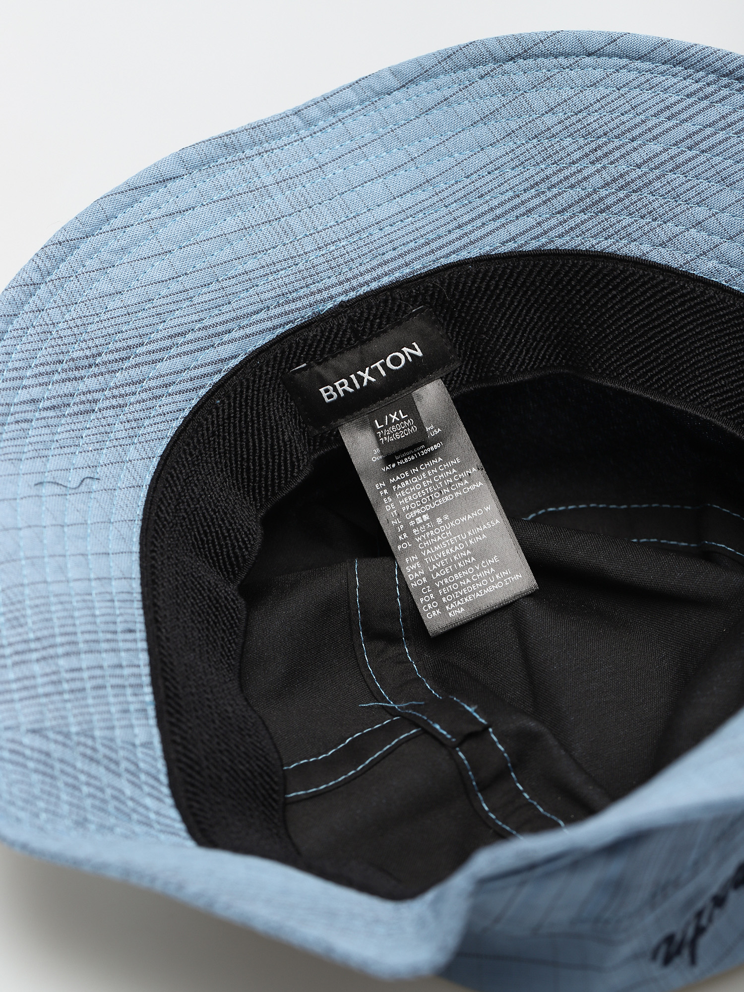 Brixton Sprint Packable Bucket Hat Kalap (casa blanca blue)