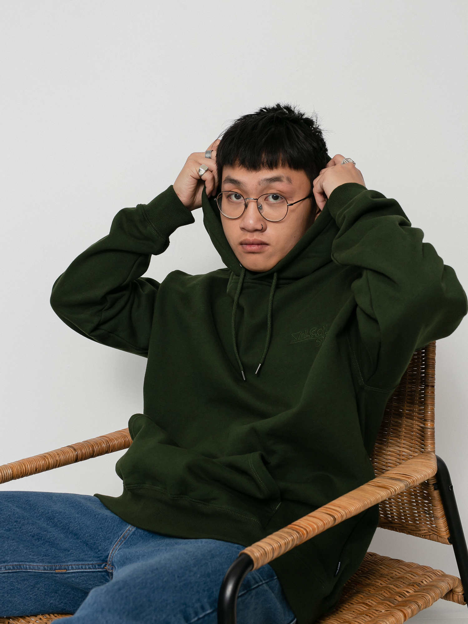 Volcom Louie Lopez HD Kapucnis pulóver (duffle bag)