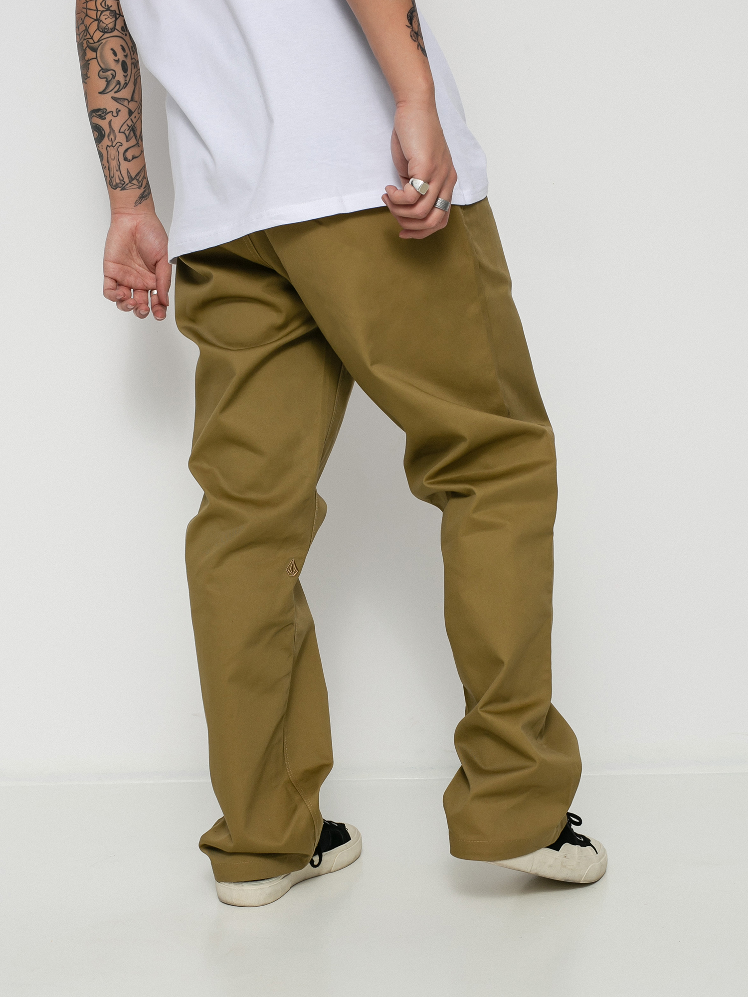 Volcom Frickin Skate Chino Kisnadrág (dark khaki)