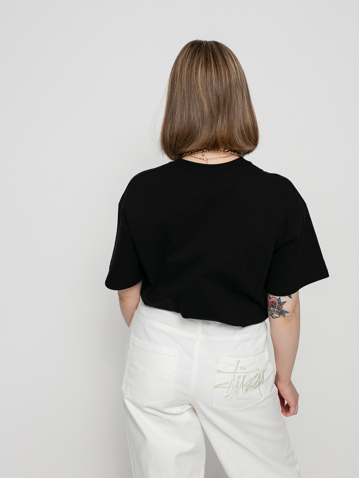 Local Heroes Lh Red Airbrush Oversized póló Wmn (black)