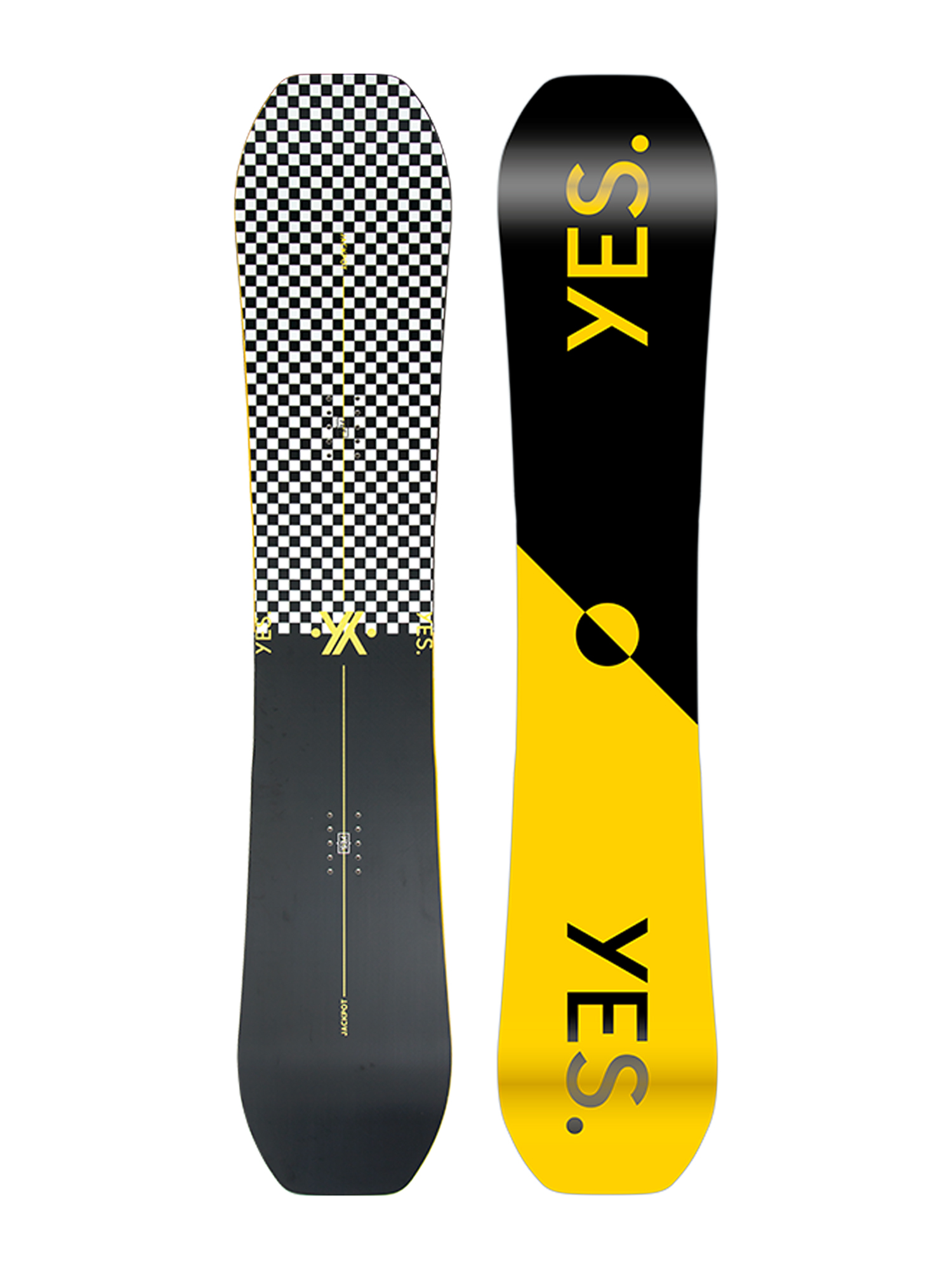 Férfi Yes Jackpot Snowboard (black/yellow)