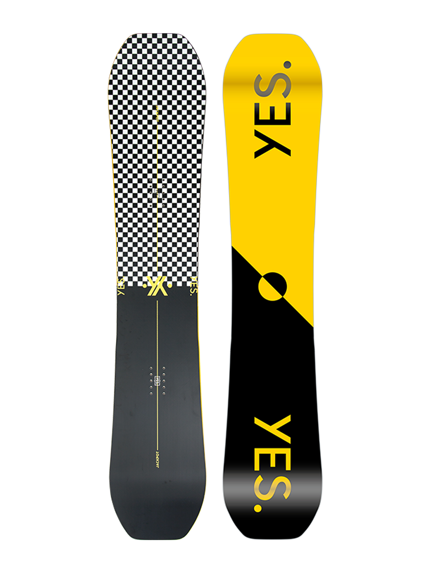 Férfi Yes Jackpot Snowboard (yellow/black)