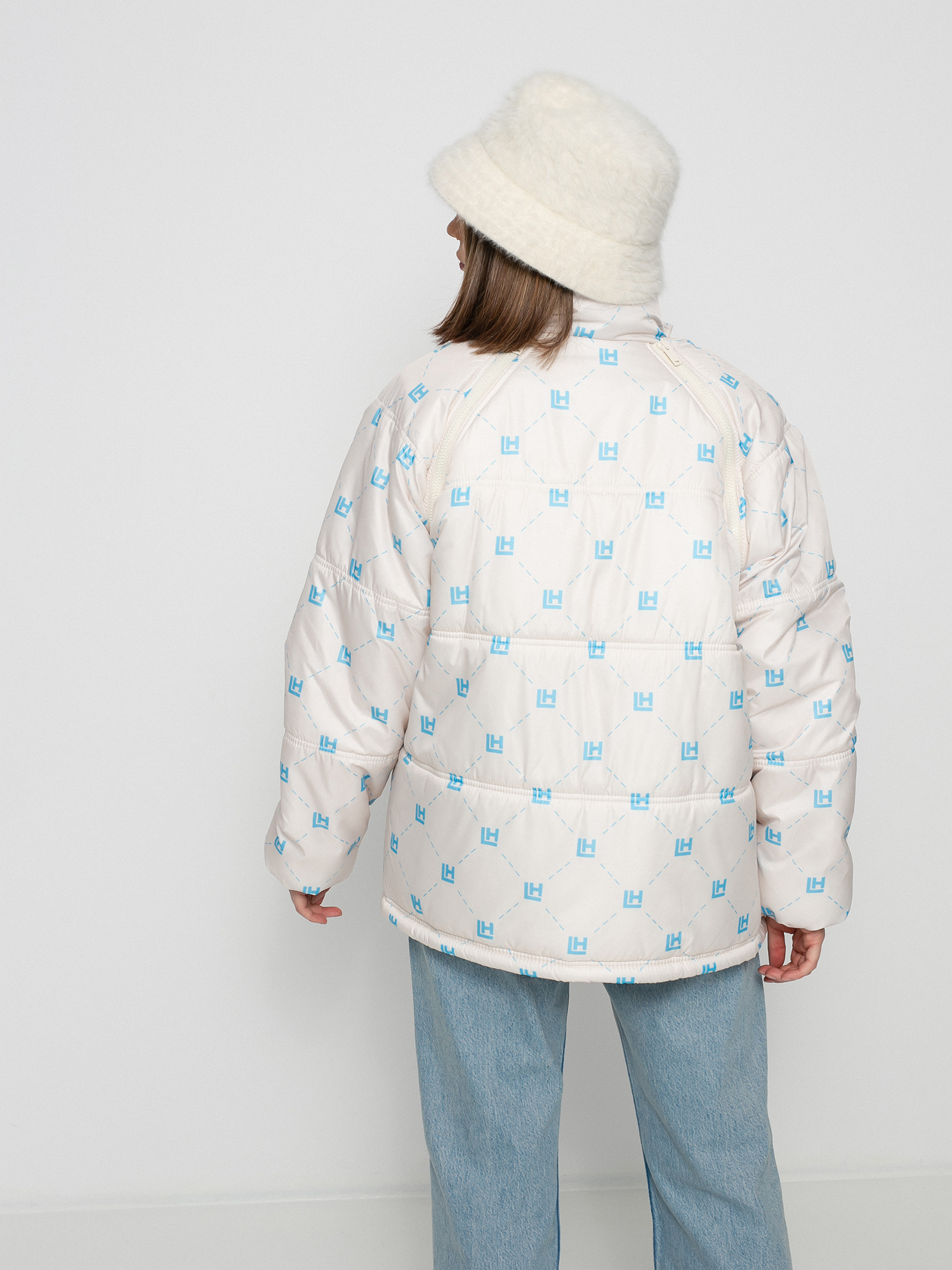 Local Heroes Lh Monogram Puff Dzseki Wmn (beige)